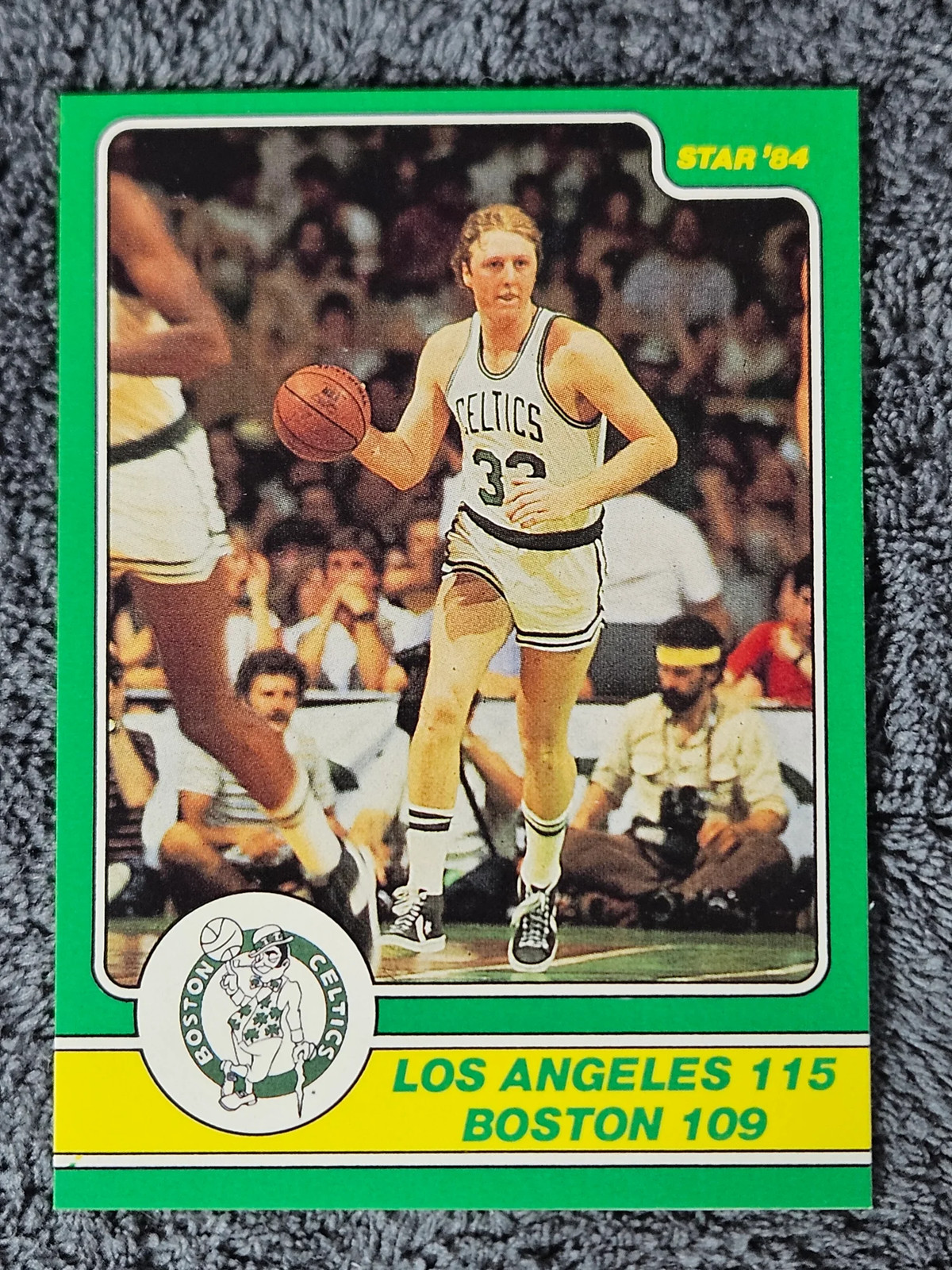 1984 Star Celtics Champs Champions #4 Larry Bird