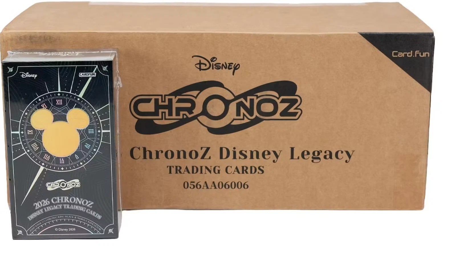 In Stock 2026 CardFun ChronoZ: Disney Legacy Trading Cards Sealed 1 case（10boxes