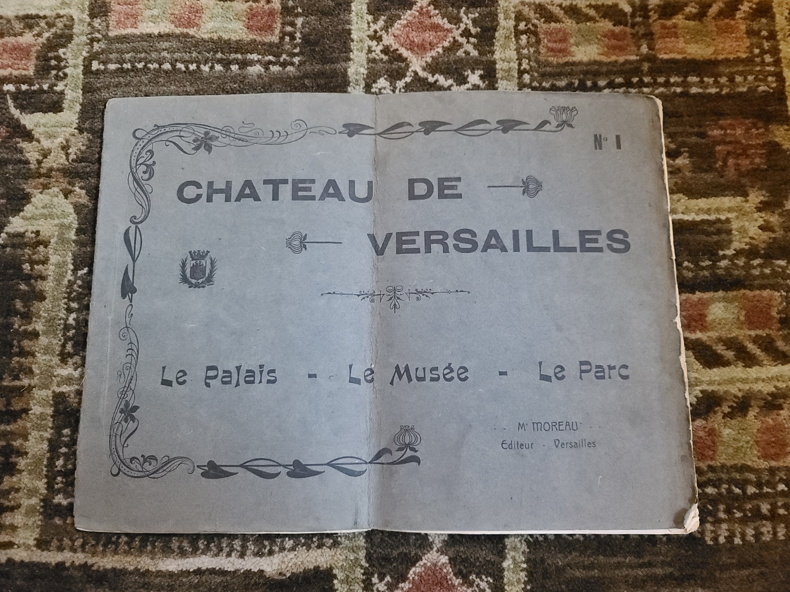 Antique Chateau De Versailles France #1 Photograph Picture Book M Moreau Castles Antique Chateau De Versailles France #1 Photograph Picture Book M Moreau Castles