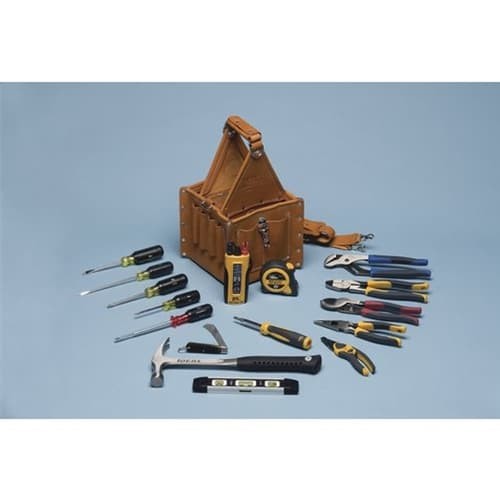 Ideal 35-809 17-Piece Master Electrician Hand Tool Kit w/ Carrier