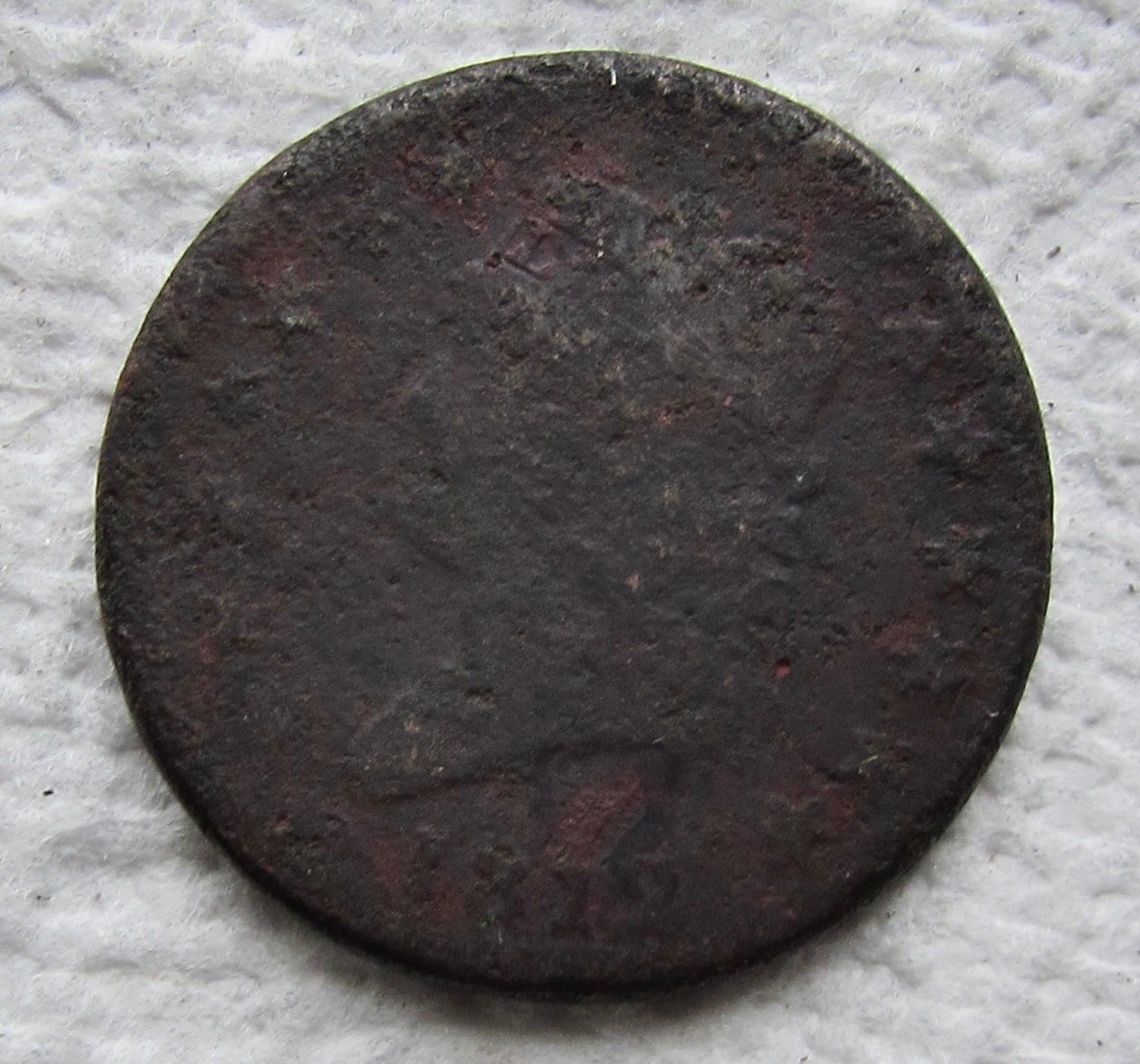 1812 Classic Head Copper Large Cent Rare Key Date Type Coin VG With Corrosion 1812 Classic Head Copper Large Cent Rare Key Date Type Coin VG With Corrosion