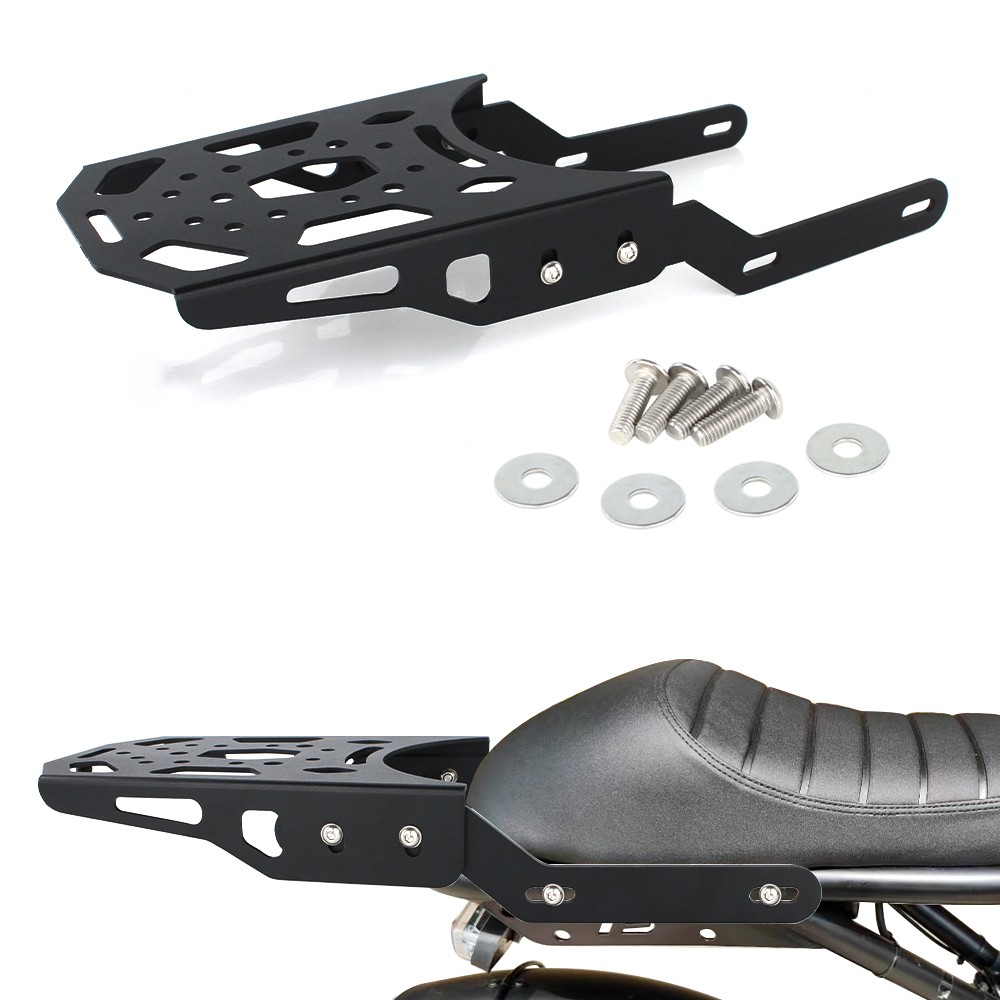 Motorbike Rear Rack Aluminum Rear Carrier Luggage Rack Fit For Power Goat V3