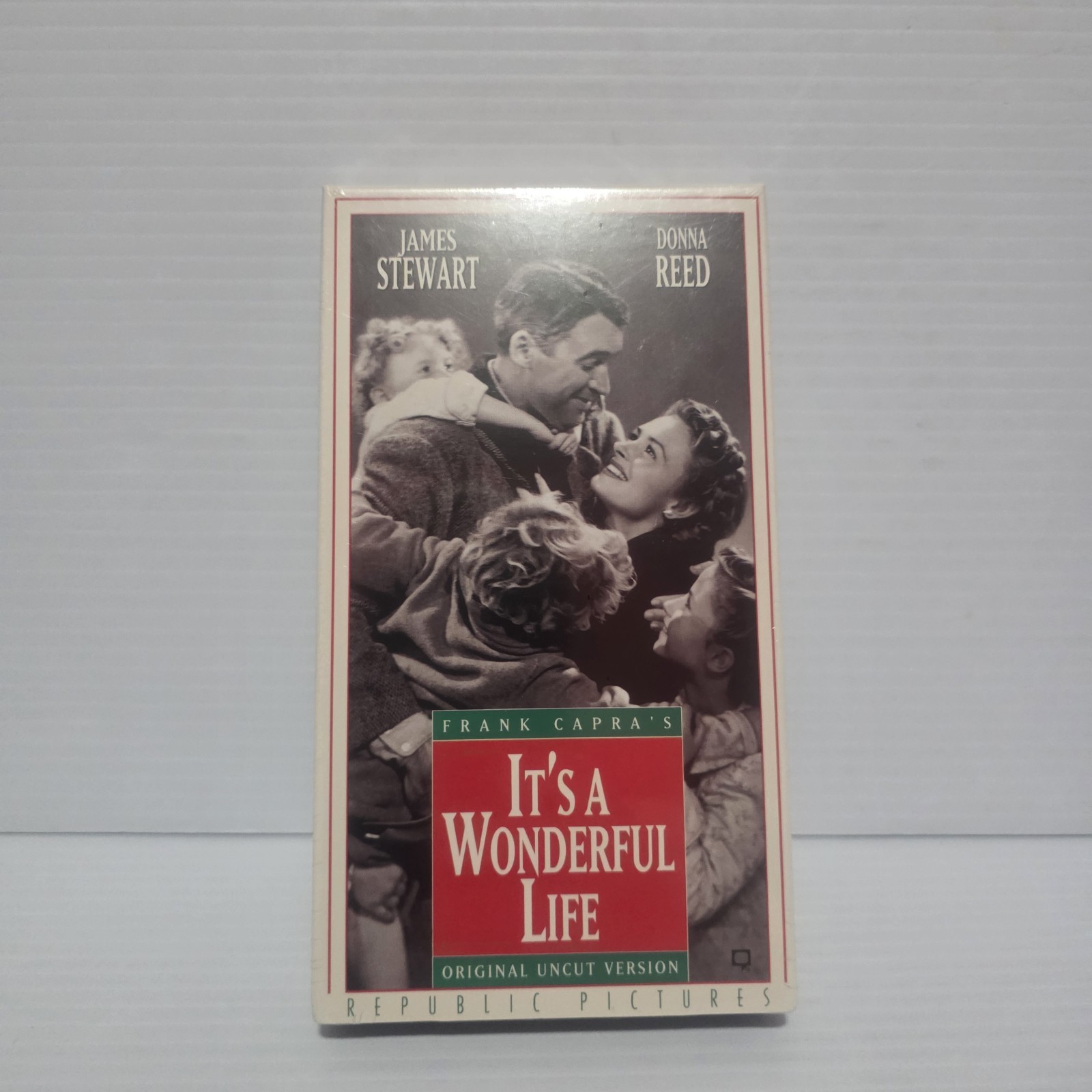 Its A Wonderful Life VHS Original Uncut James Stewart Donna Reed Frank Capra VTG