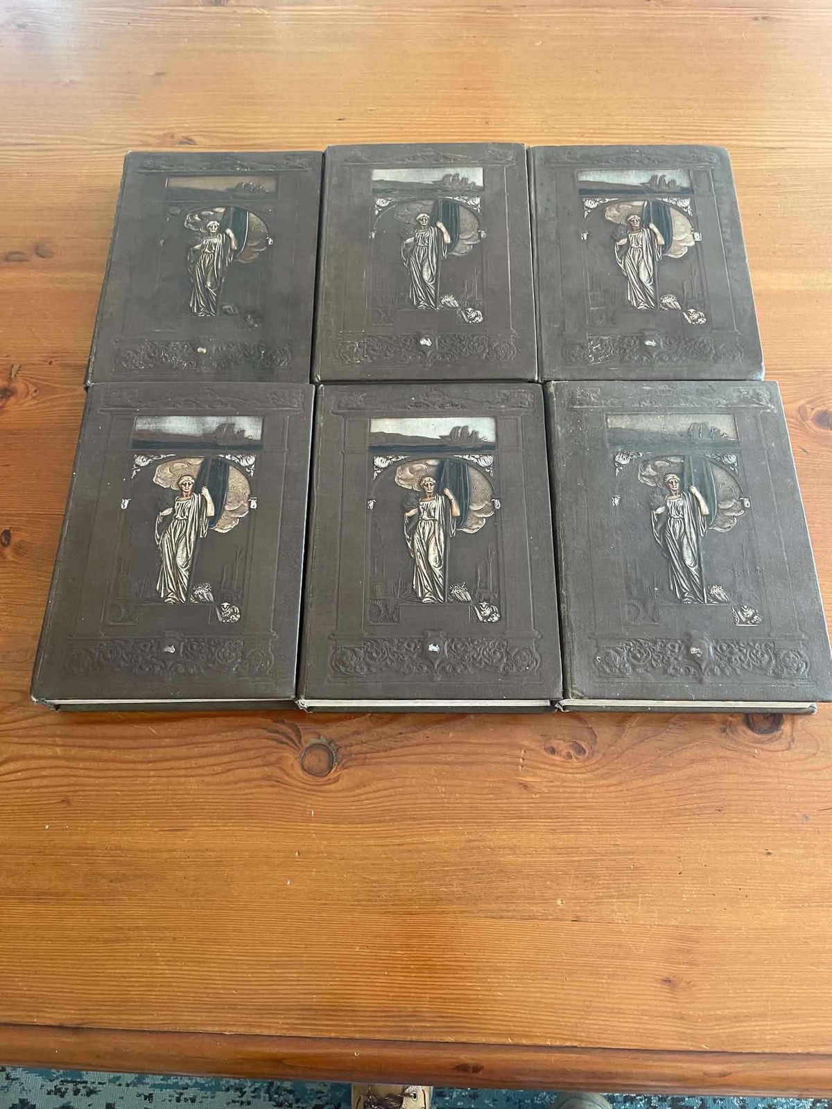 The Story of Australia James Colwell Hardcover Empire Builders\' Edit 1925  6-Vol