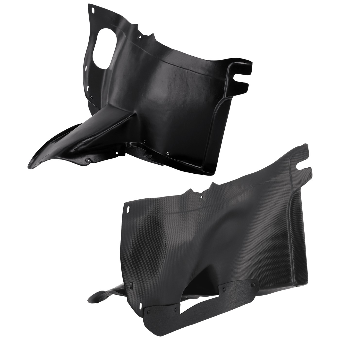 Fender Liners Set of 2 Front Driver & Passenger Side for Volkswagen Golf Pair