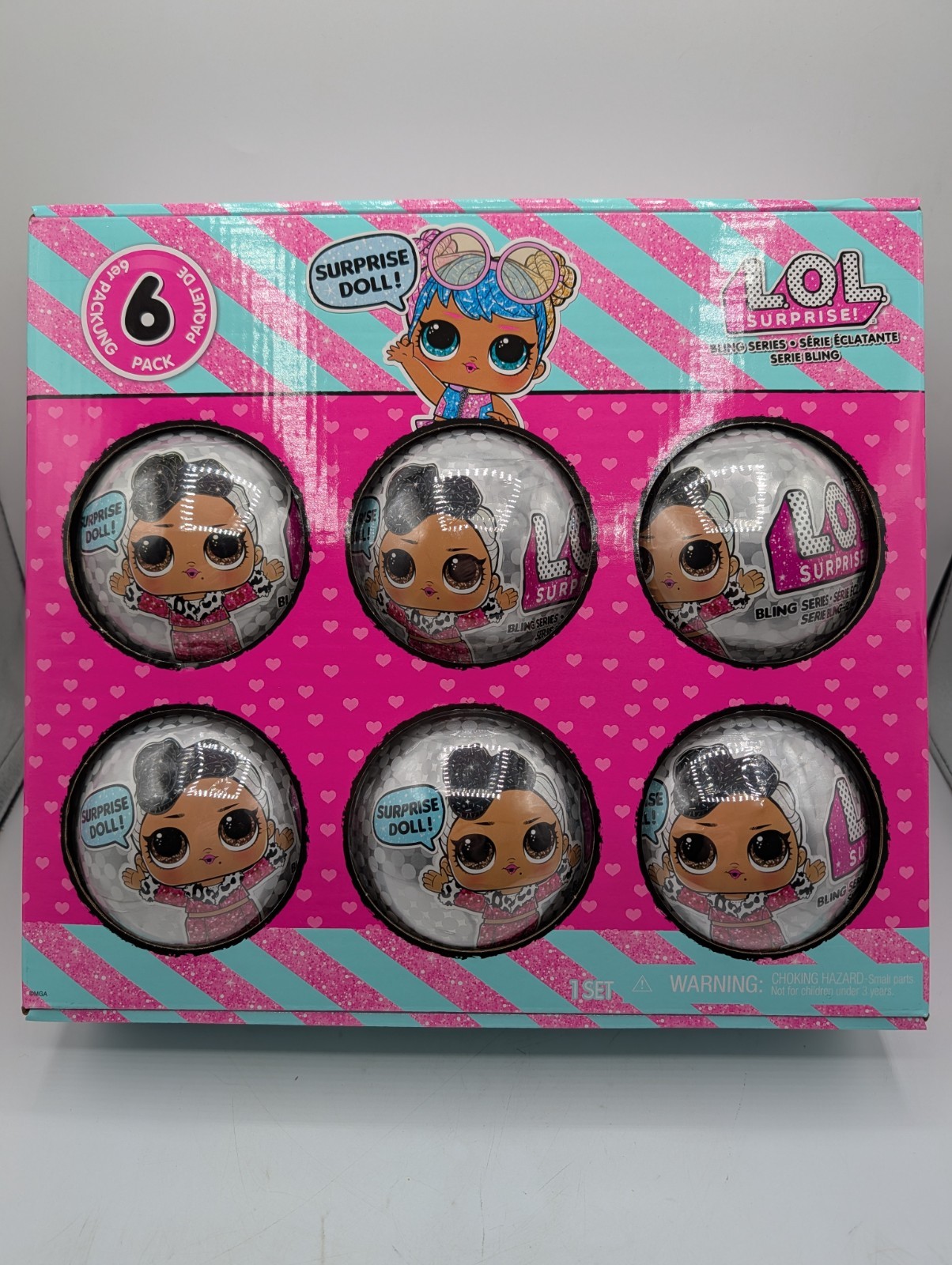 LOL Surprise Bling Series 6 Pack Dolls Sealed Balls Throwback Fan Favorites