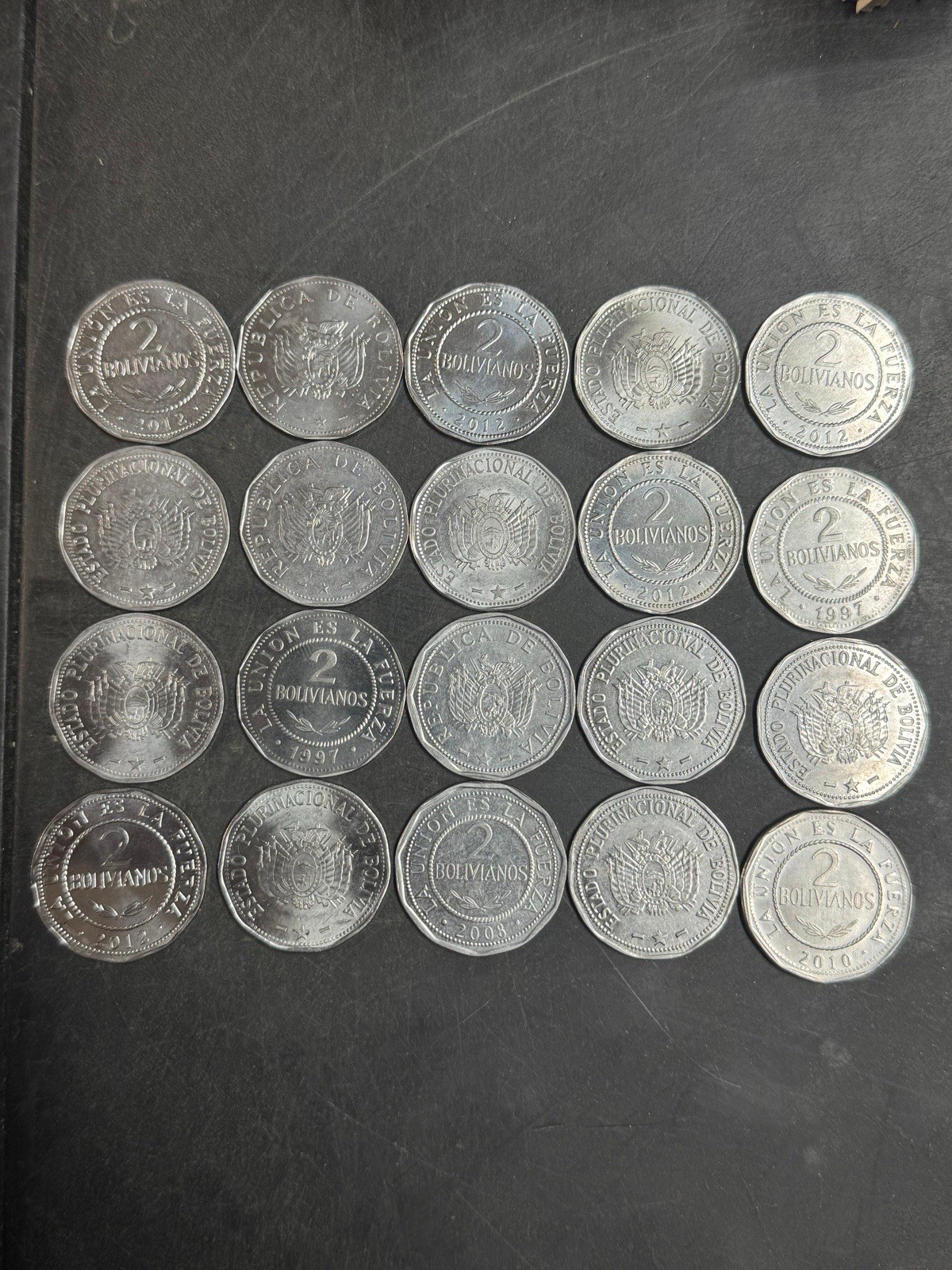 20 Bolivian 2 Bolivianos - 20 x 2 BOB Bolivia Uncommon 20 Bolivian 2 Bolivianos - 20 x 2 BOB Bolivia Uncommon
