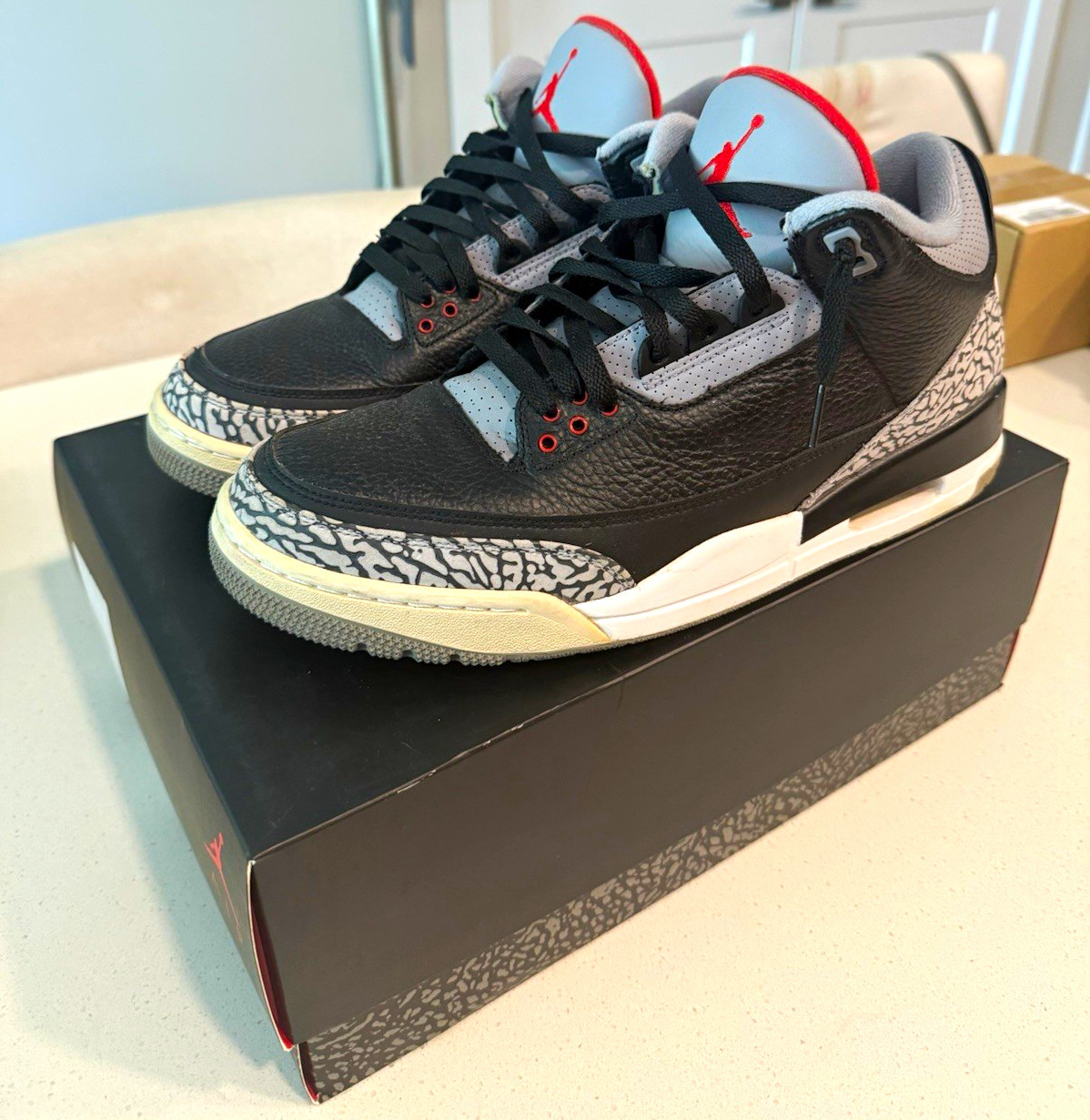 Nike Air Jordan 3 Black Cement
