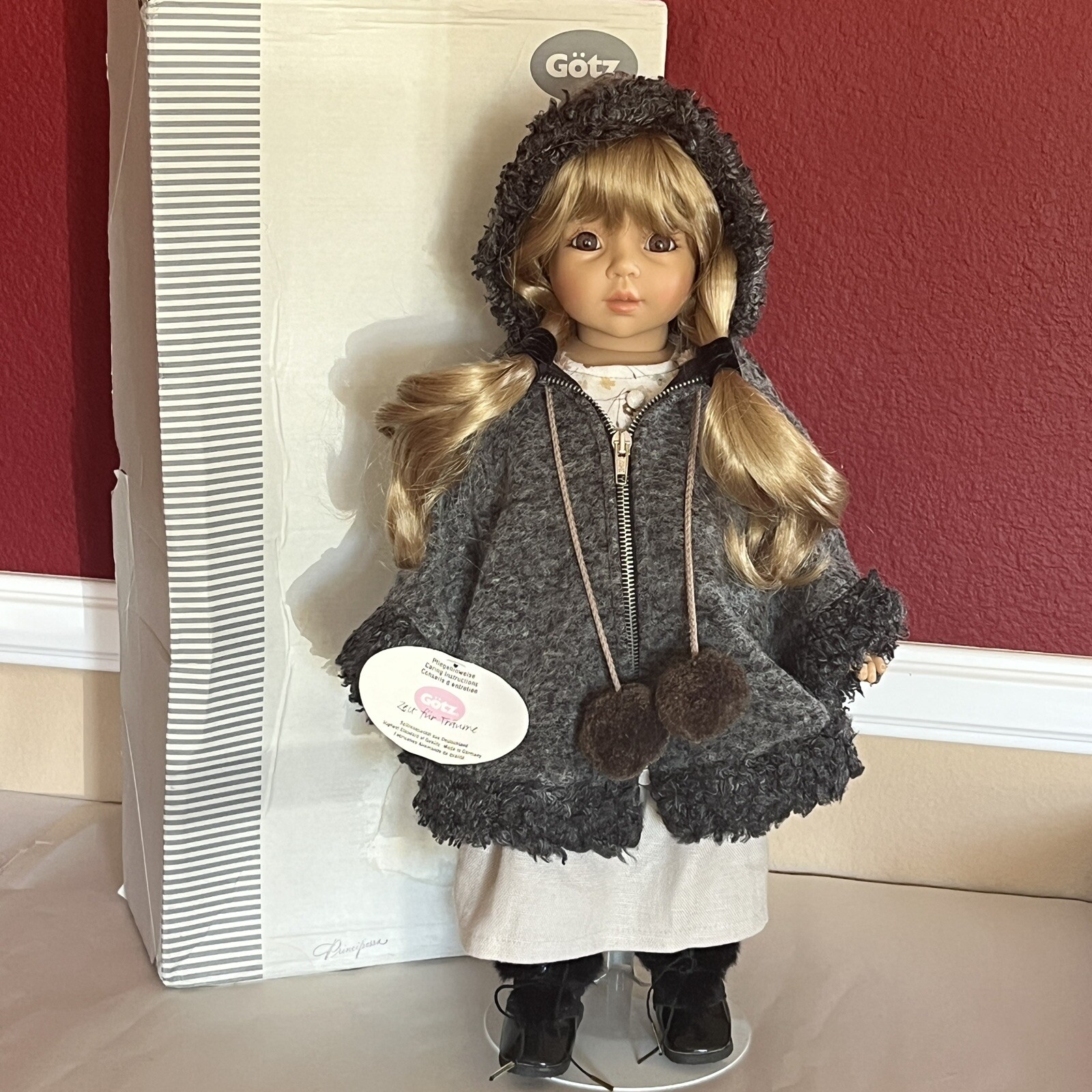 Gotz Limited Vinyl Cloth Doll Principessa Blonde 21\