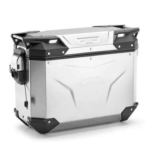 GIVI Outback EVO Smart Monokey Side Case 37L Left Natural Silver