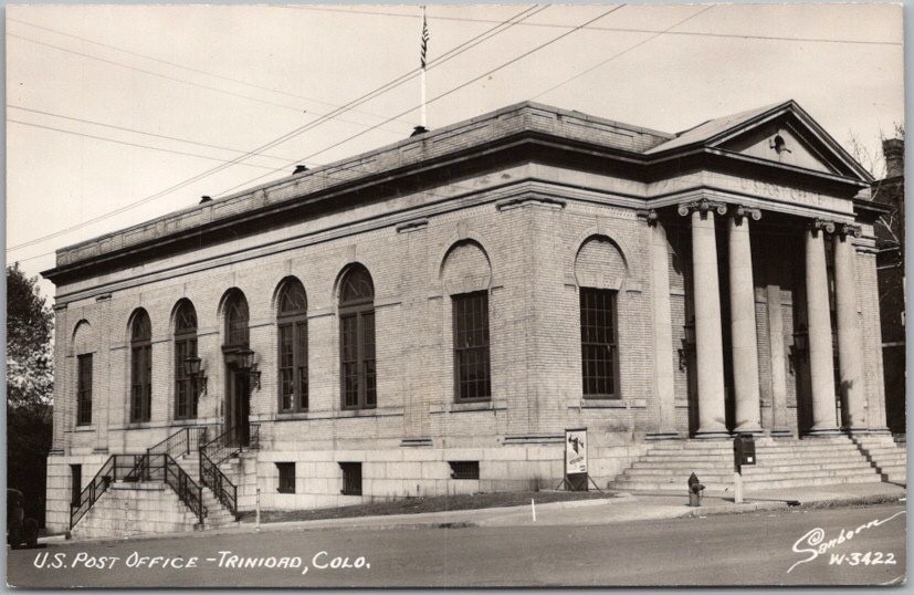 c1950s TRINIDAD Colorado RPPC Postcard \