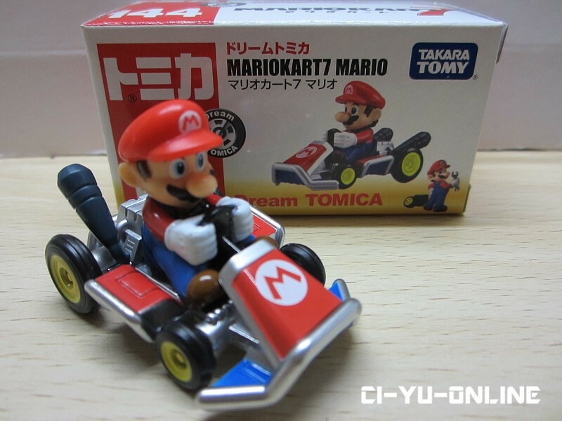 New Takara Dream Tomica Tomy #144 Mariokart 7 Mario Diecast Toy Car Rare US