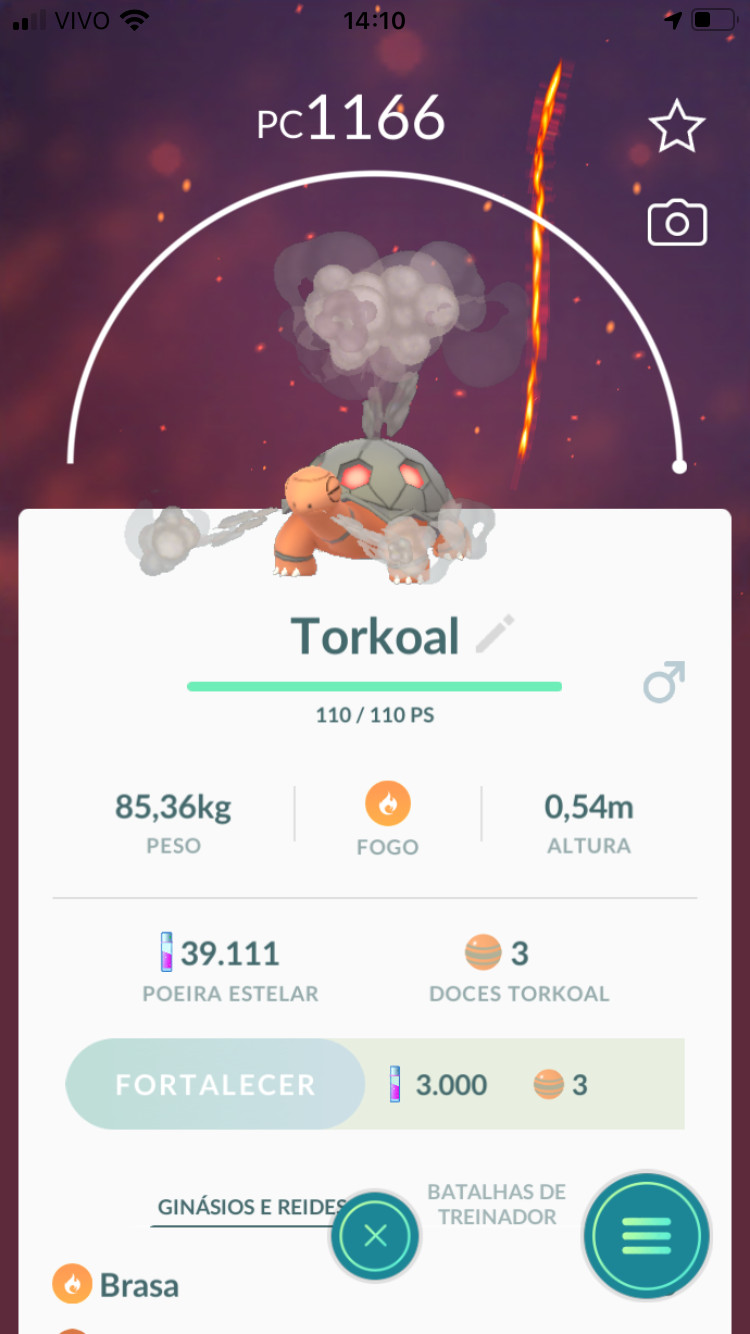Pokemon - #324 Torkoal  Same Day Shippment or Next Day Guaranteed  Go