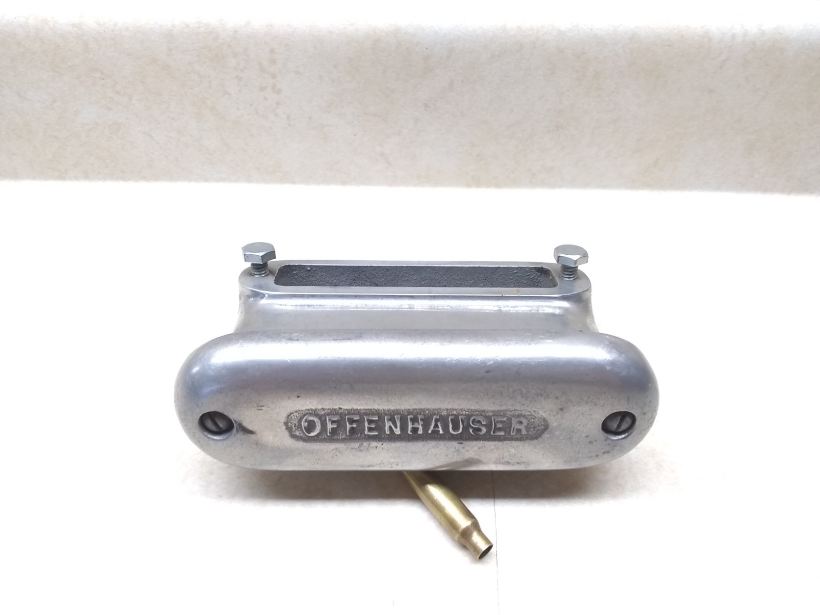 VTG Used Offenhauser Cast Aluminum Breather, 1960's Hot Rod Custom, USA