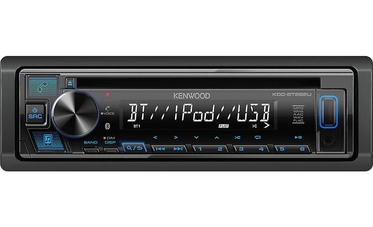 Kenwood KDC-BT282U CD receiver w/ AM/FM tuner & Bluetooth (Factory Refurbished)