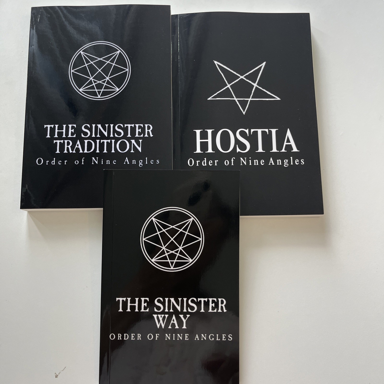 The Sinister Tradition & way &Hostia Order Of Nine Angles, New Reprint