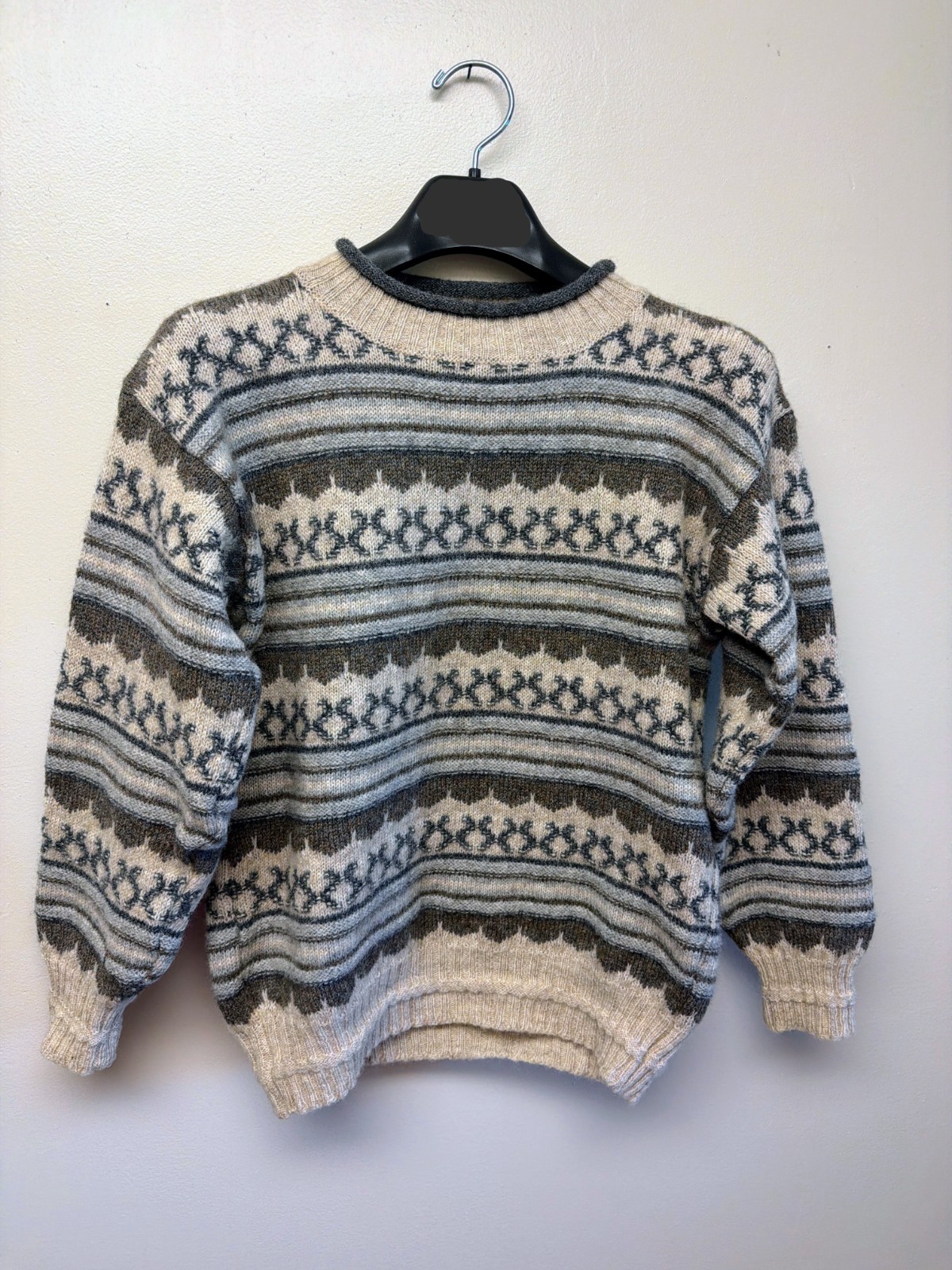 Vintage 90\'s REI Women\'s Size 100% Virgin Wool Women\'s Size Small Fair Isle