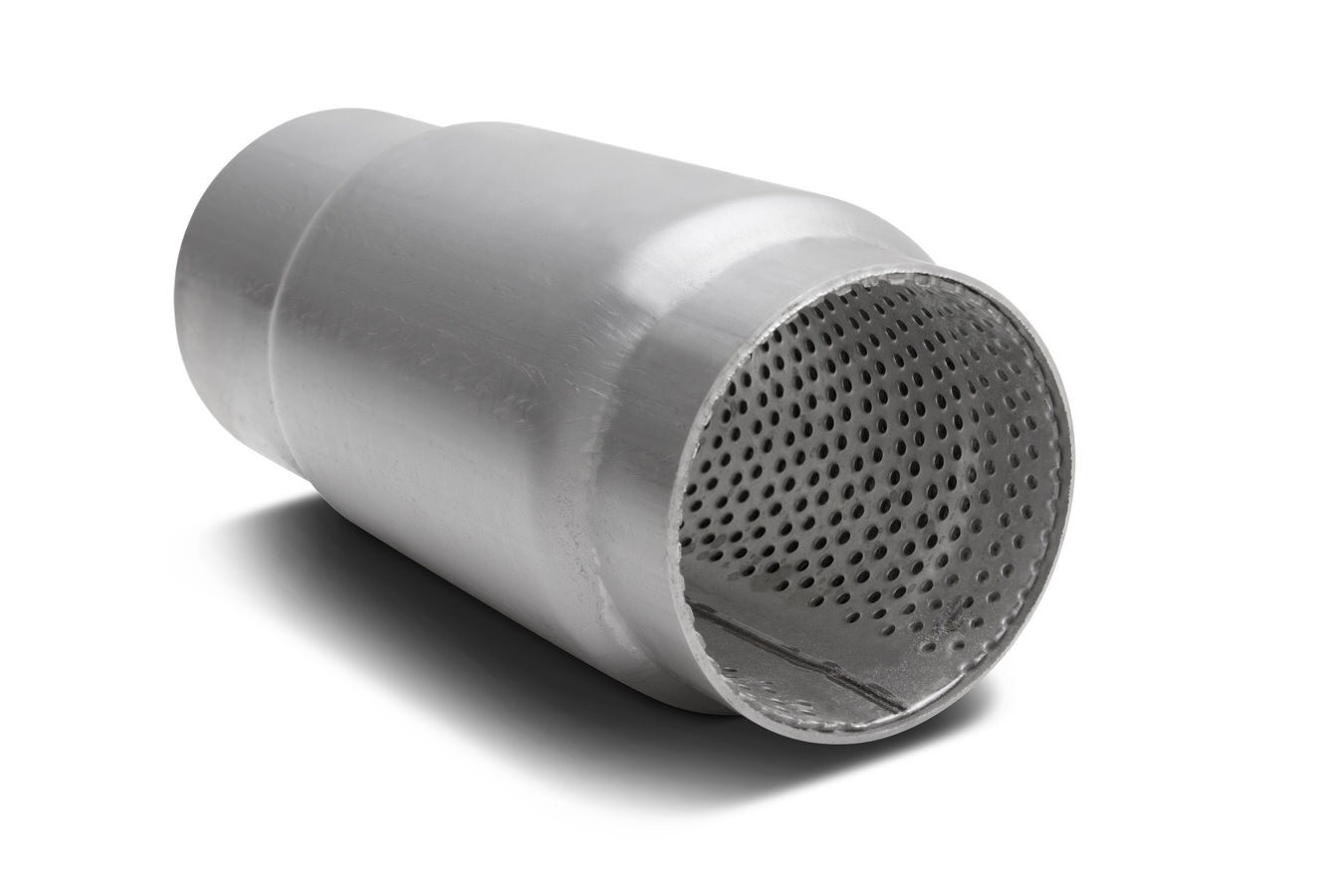 Dynomax Muffler Universal 3.5 in Center Inlet 3.5 in Center Outlet 9 in Long
