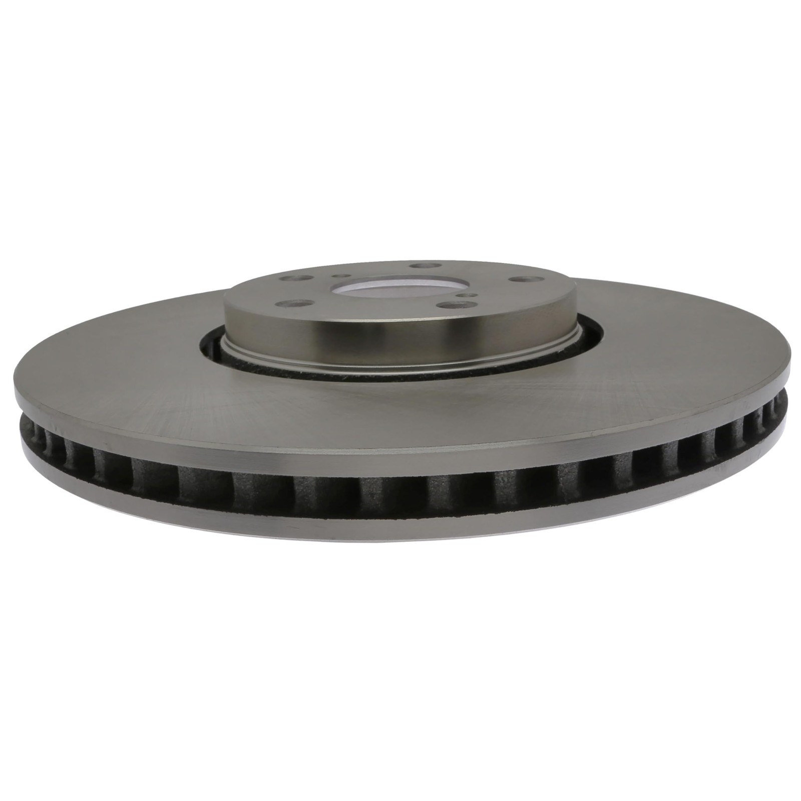 ACDelco Silver 18A2588A (19362945) Non-Coated Front Passenger Side Disc Brake