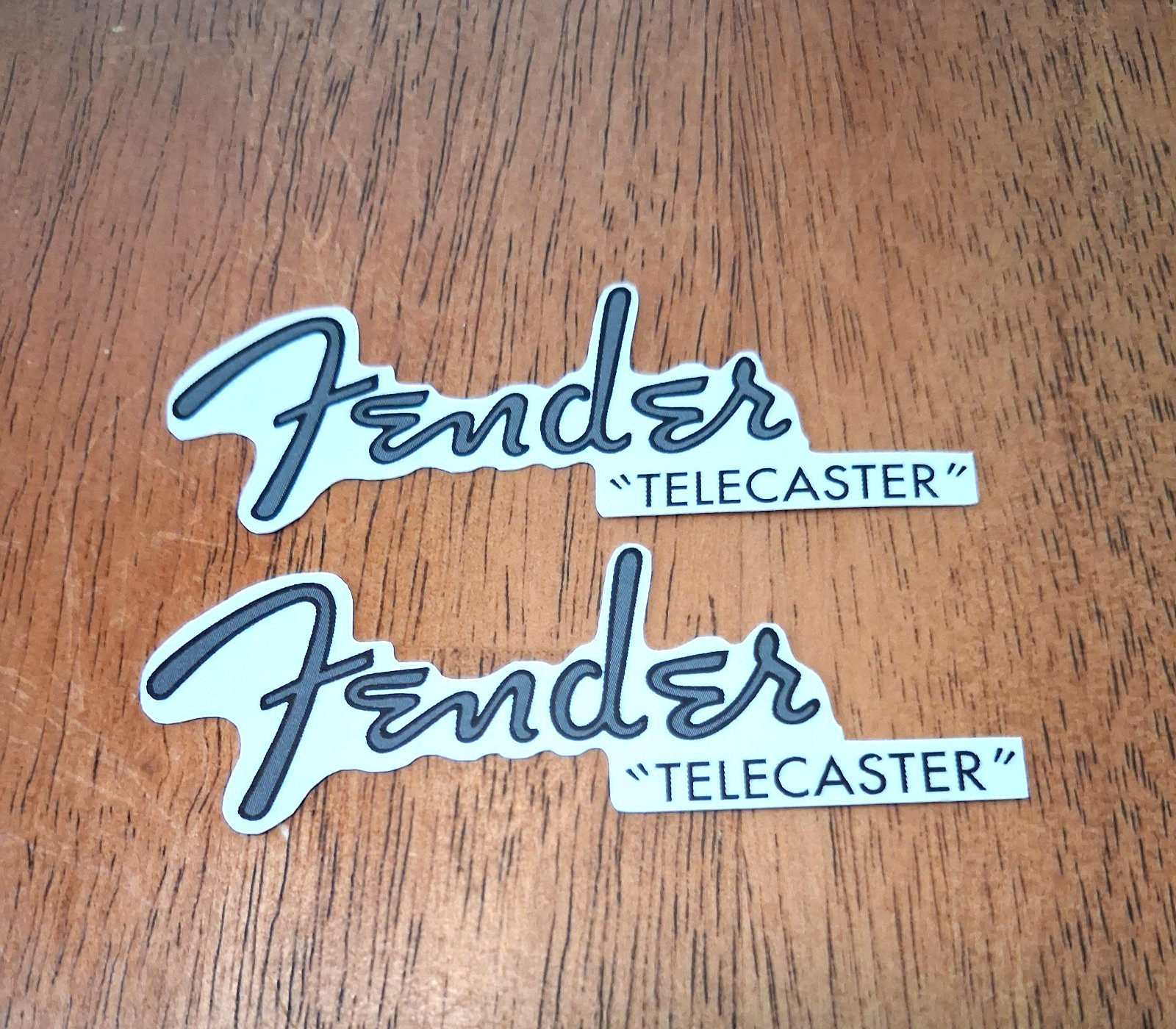 Fender Telecaster (2) 1950\'s Style Waterslide Decal Pre-Cut Ready to Use Fender Telecaster (2) 1950\'s Style Waterslide Decal Pre-Cut Ready to Use