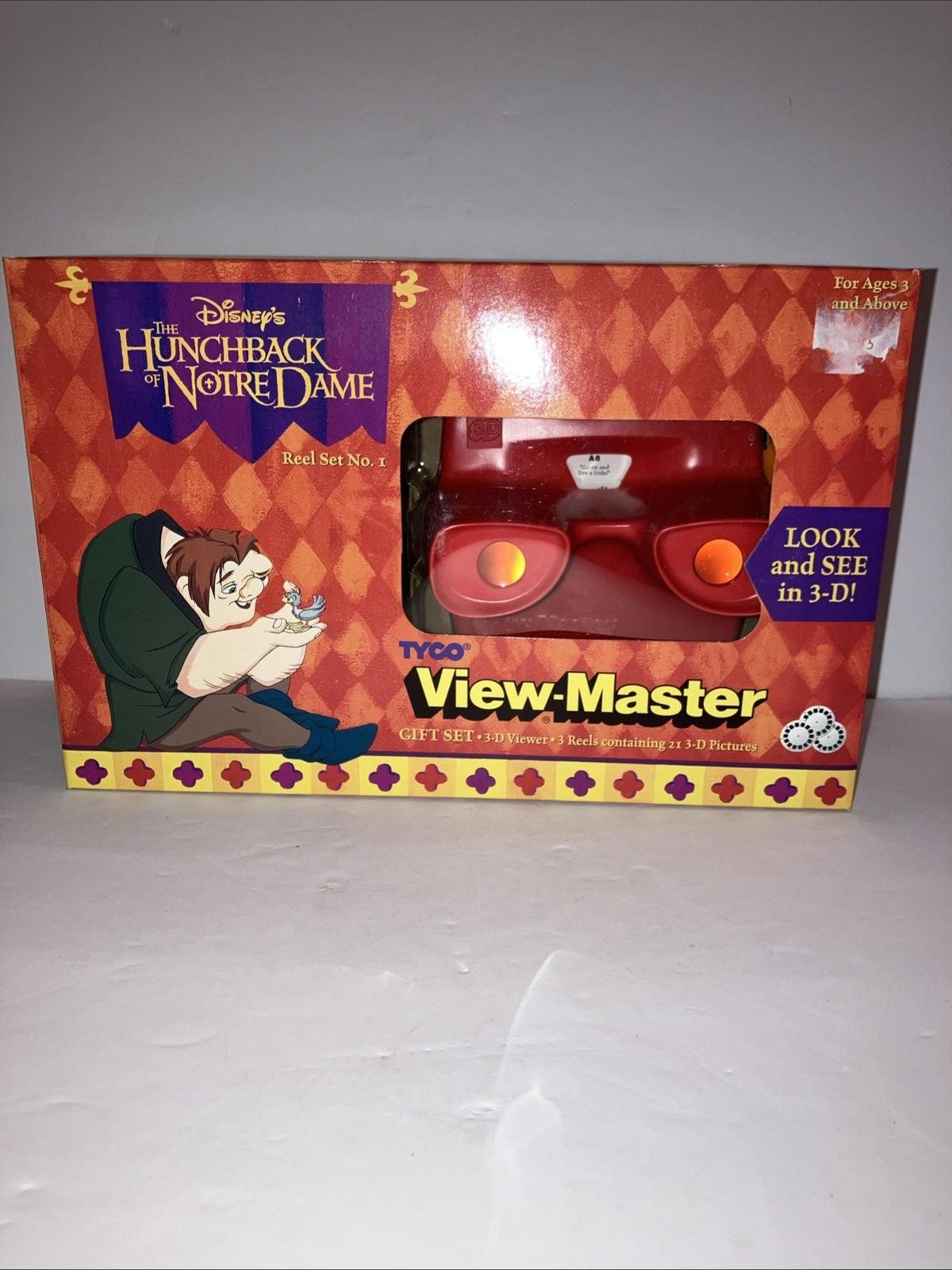 VINTAGE 1996 VIEW MASTER DISNEY’S HUNCHBACK OF NOTRE DAME BOX SET TYSO NEW VINTAGE 1996 VIEW MASTER DISNEY’S HUNCHBACK OF NOTRE DAME BOX SET TYSO NEW