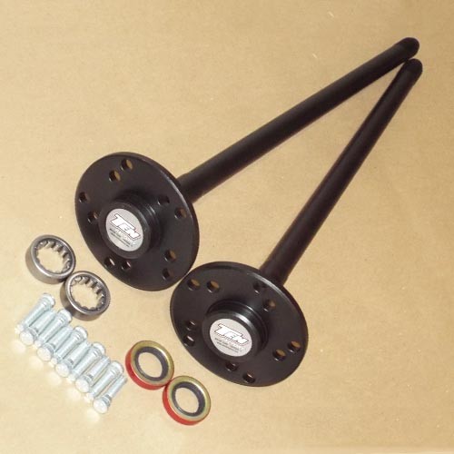 TEN FACTORY AXLE SHAFT KIT - HD- SHAFTS, BEARINGS, STUDS 90-06 JEEP D35 - 30 SPL