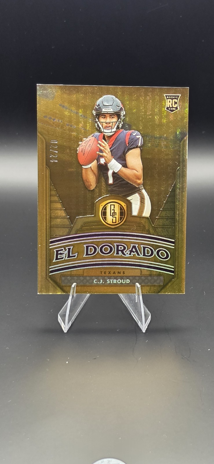 2023 Panini Gold Standard - El Dorado C.J. Stroud #9 /24 (RC) 2023 Panini Gold Standard - El Dorado C.J. Stroud #9 /24 (RC)