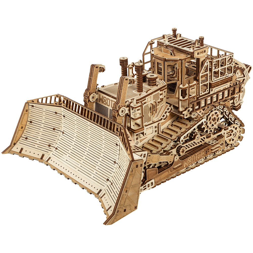 Wood Trick Terrain Titan Bulldozer Wooden 3d Mechanical Model Kit Puzzle Gift Wood Trick Terrain Titan Bulldozer Wooden 3d Mechanical Model Kit Puzzle Gift
