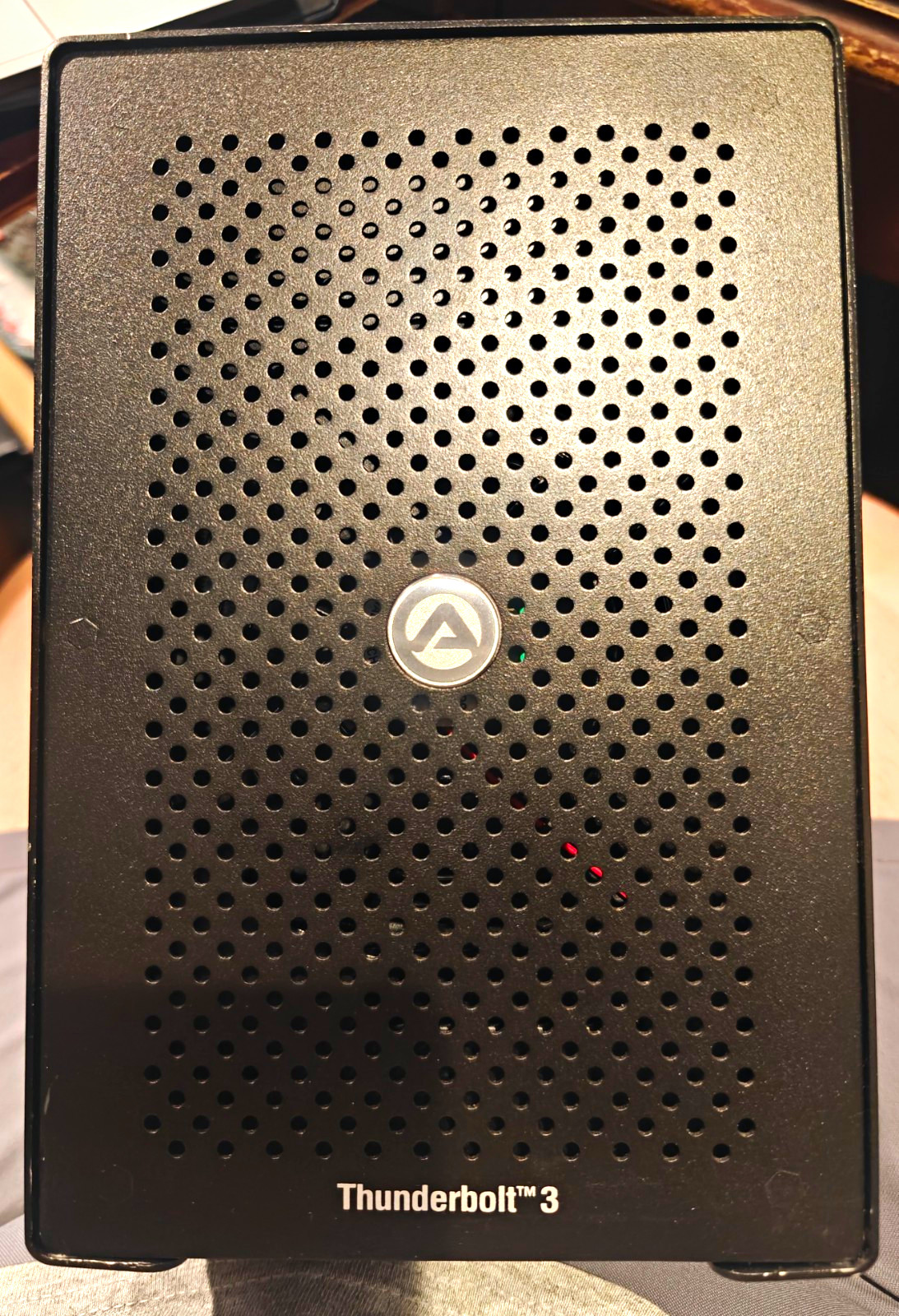AKiTiO Node Thunderbolt 3 External Case/Enclosure Black Metal w/ Fan