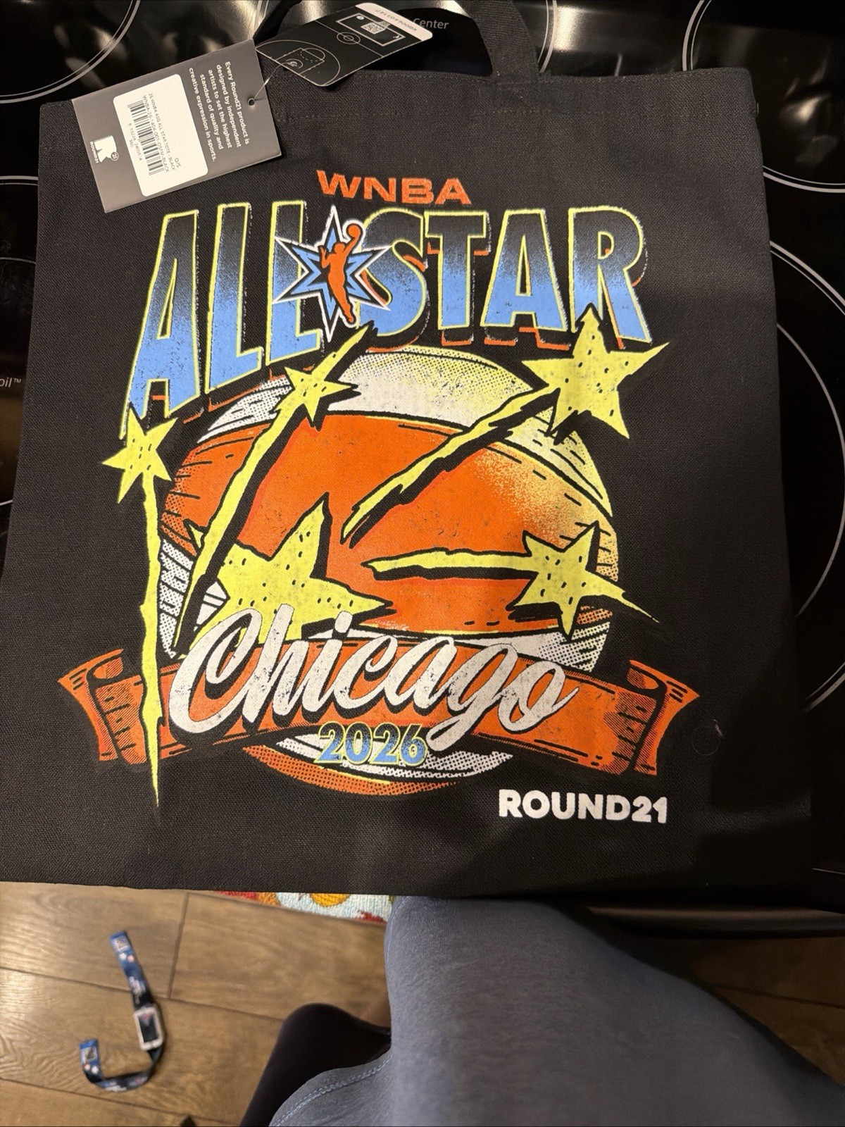 2026 WNBA All Star Game Round21 Custom Bag Caitlin Clark, Aja Wilson
