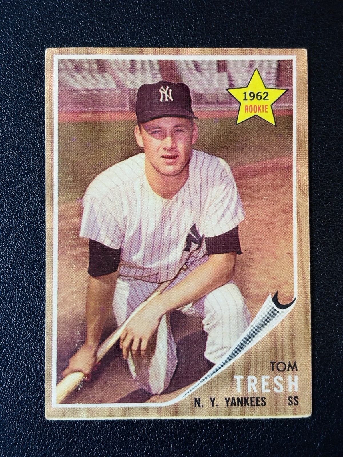 1962 Topps Baseball #31 Tom Tresh RC Yankees VG-EX