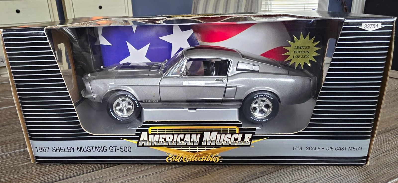 1/18 Ertl American Muscle 1967 Shelby GT 500. Limited Edition 1/18 Ertl American Muscle 1967 Shelby GT 500. Limited Edition