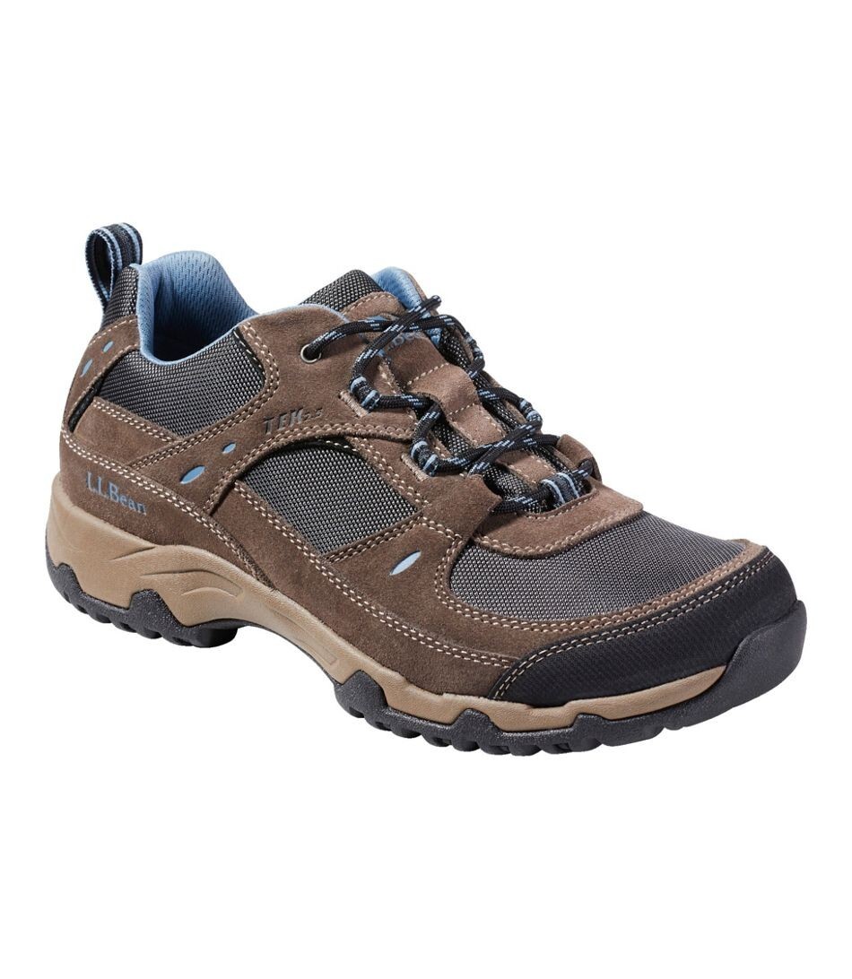 L.L.Bean Trail Model Hiker 4 Mens Size 9 Water Resistant Low Dark Cinder Gray