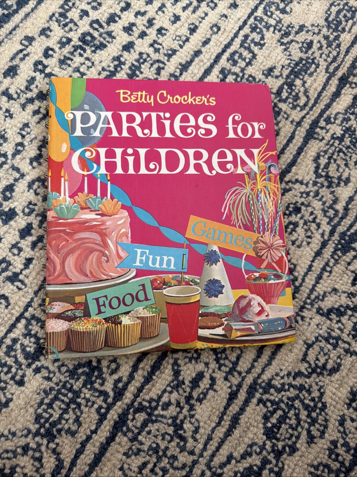 Betty Crocker Parties for Children 1964 Vintage Birthday Party Planning Book