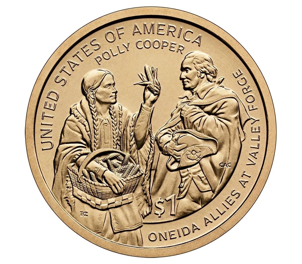 **SALE** 2026-P Mint State Native American Polly Cooper Sacagawea Dollar 1$