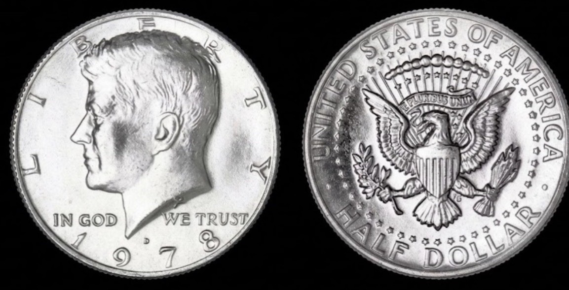 1978 D 1978D Kennedy Half Dollar BU UNC Uncirculated Denver Mint 1978 D 1978D Kennedy Half Dollar BU UNC Uncirculated Denver Mint