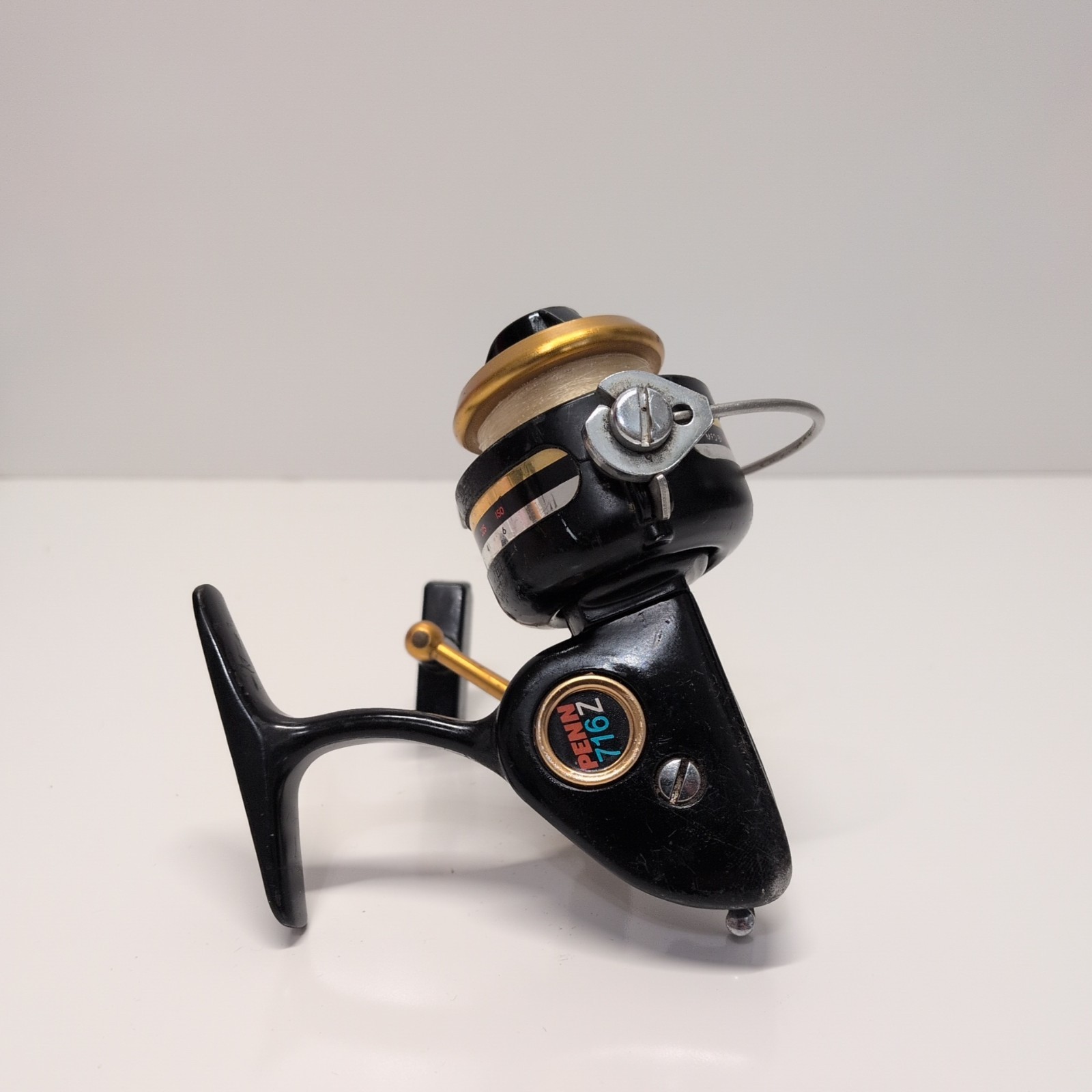 Vintage Penn Ultralight 716Z Left Hand Fishing Reel. Made in USA.