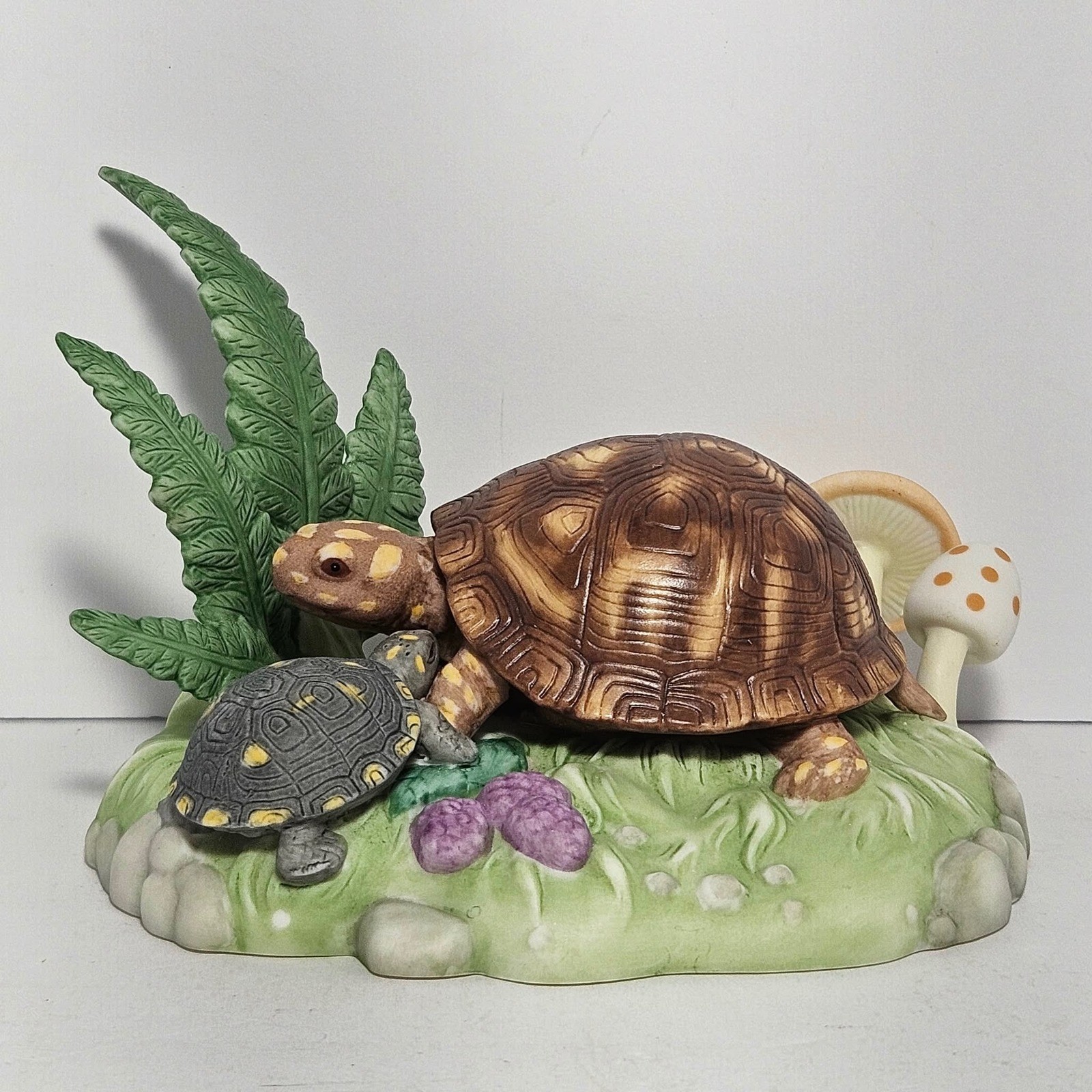 Lenox Mother\'s Delight Turtle Woodland Animals Porcelain Figurine Special Ed NIB