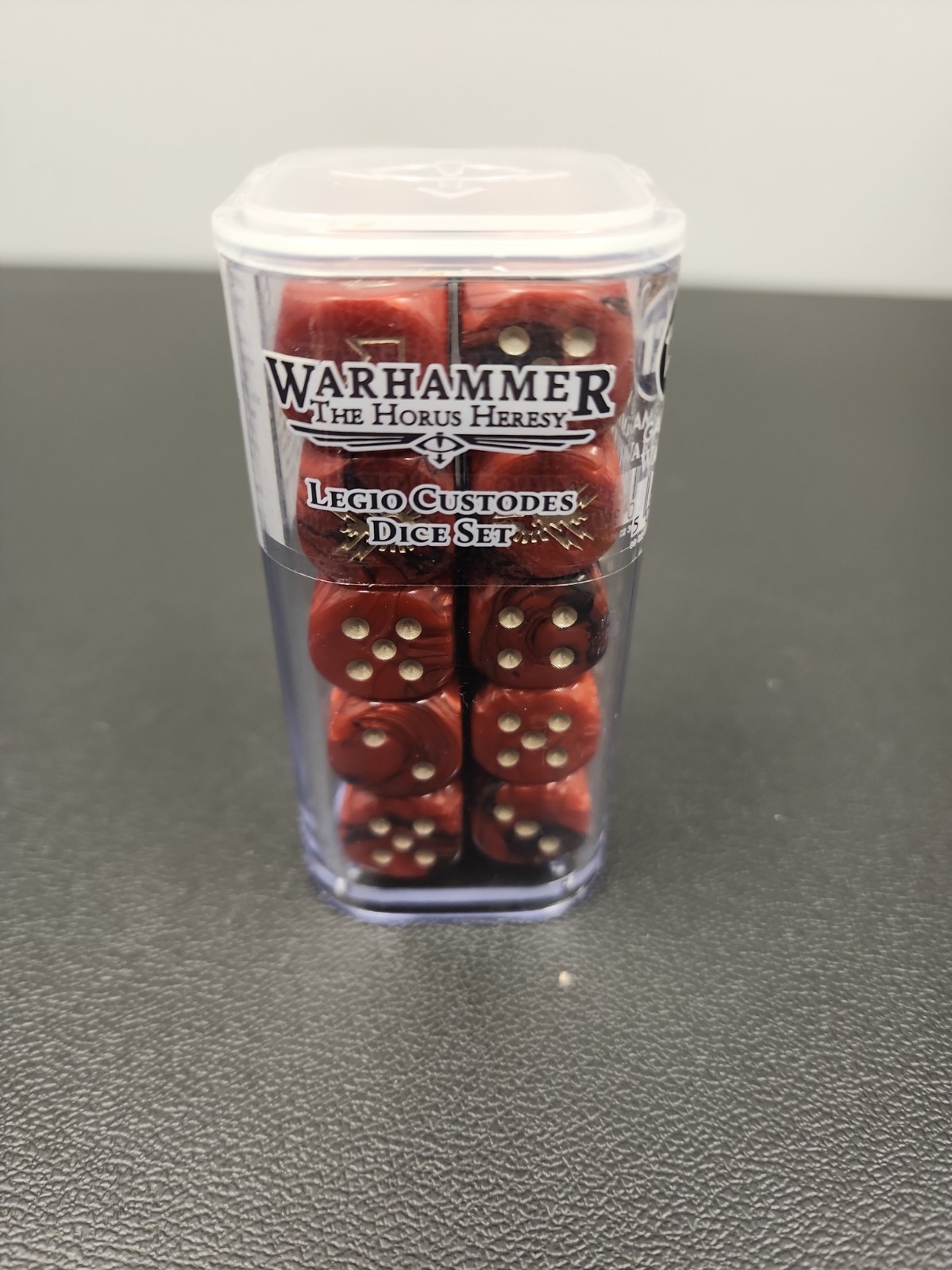 LEGIO CUSTODES DICE SET - WARHAMMER HORUS HERESY - PRESALE 9/12 LEGIO CUSTODES DICE SET - WARHAMMER HORUS HERESY - PRESALE 9/12