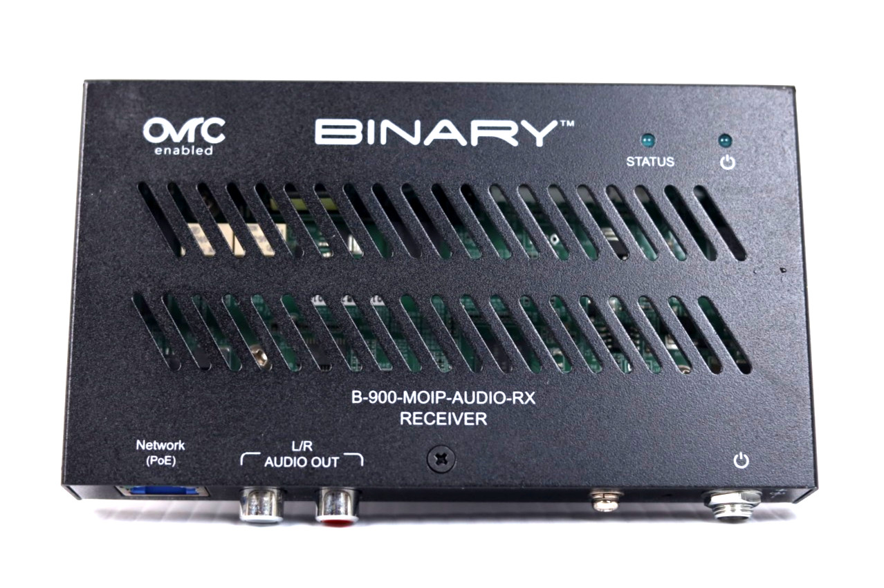 Binary B-900-MOIP-AUDIO-RX B-900 MoIP Audio Receiver w891