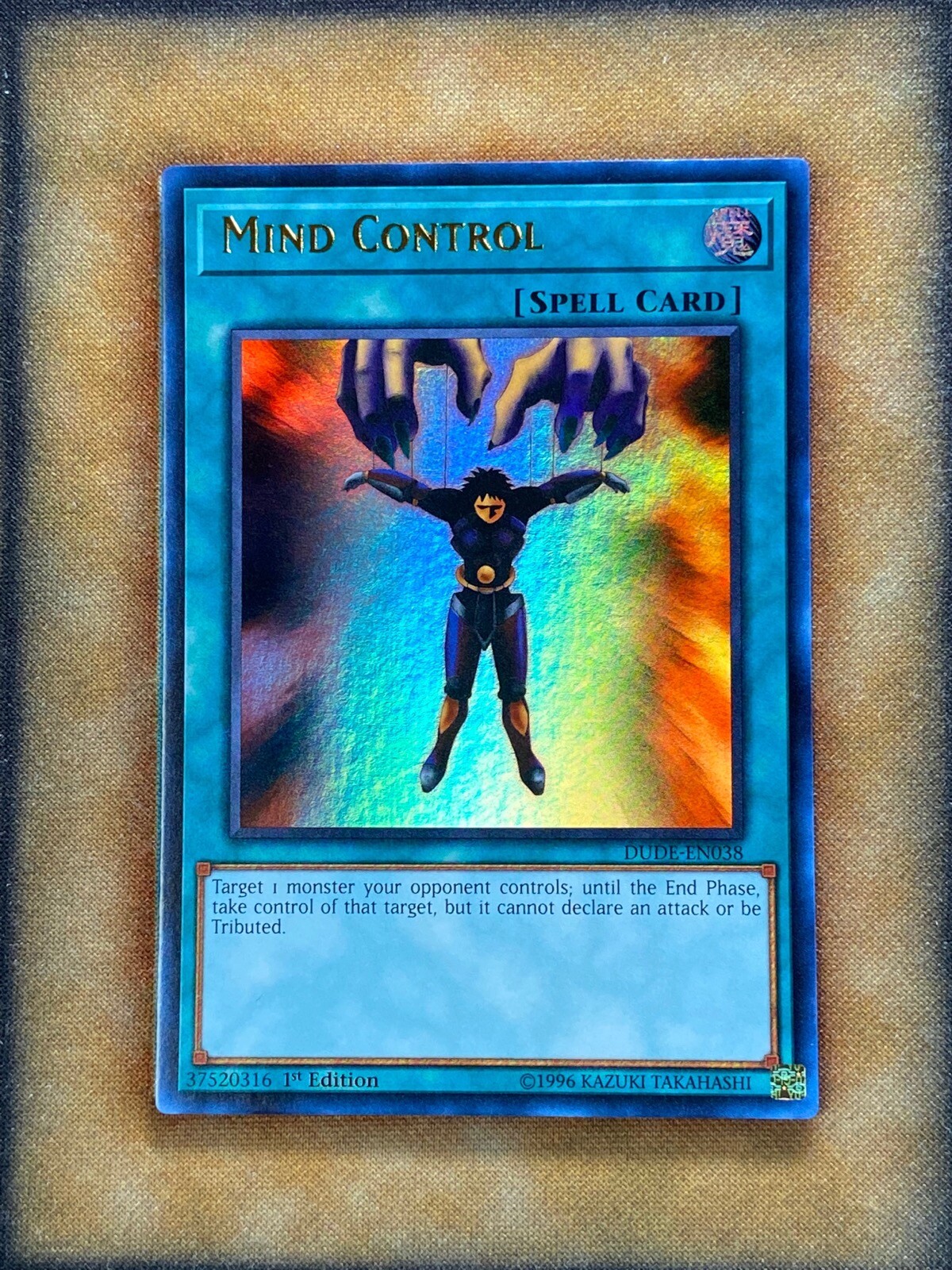 Yugioh Mind Control DUDE-EN038 Ultra Rare 1st Ed NM