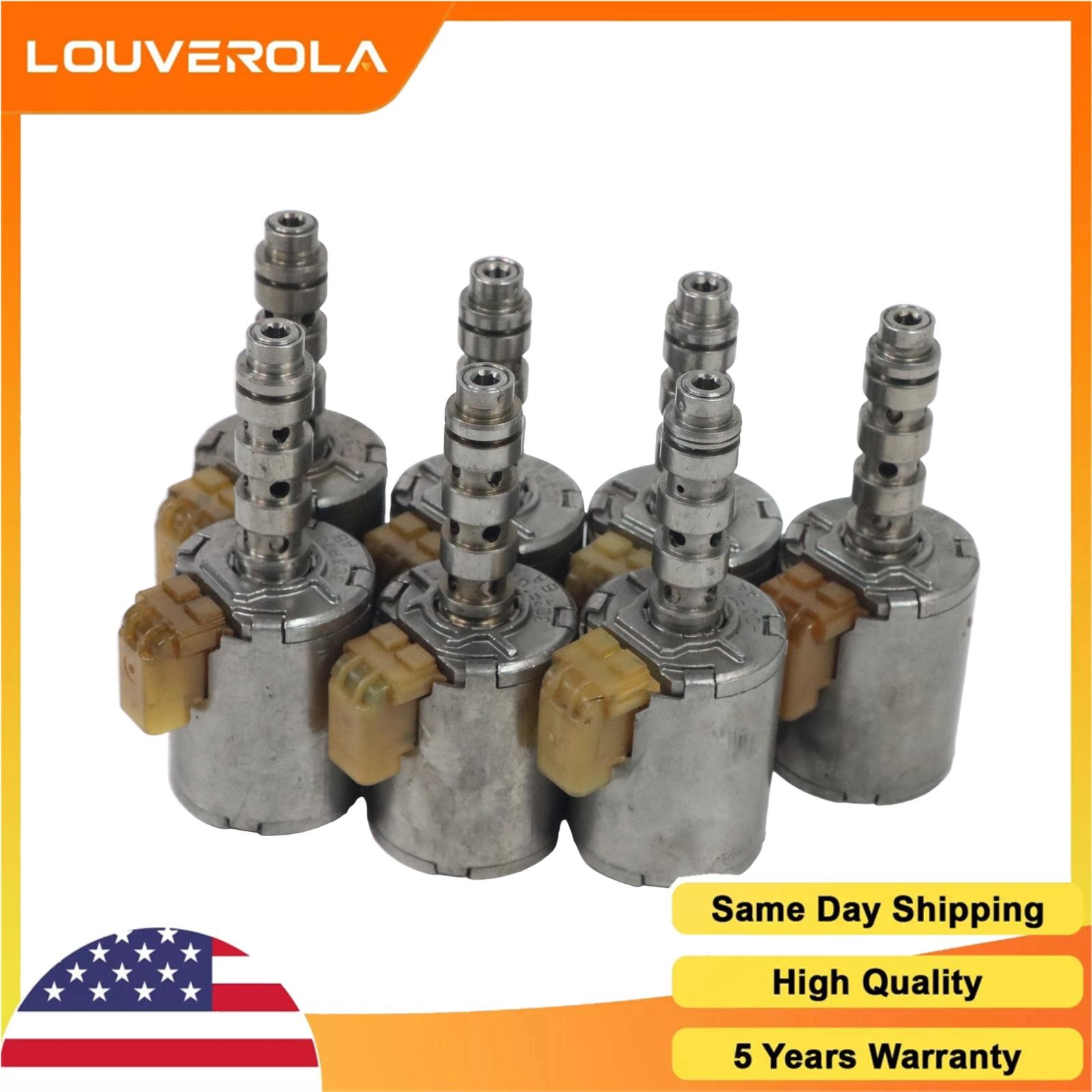 7PCS 5R110W Transmission Master Shift Solenoid Set Tested For Ford 2003-UP