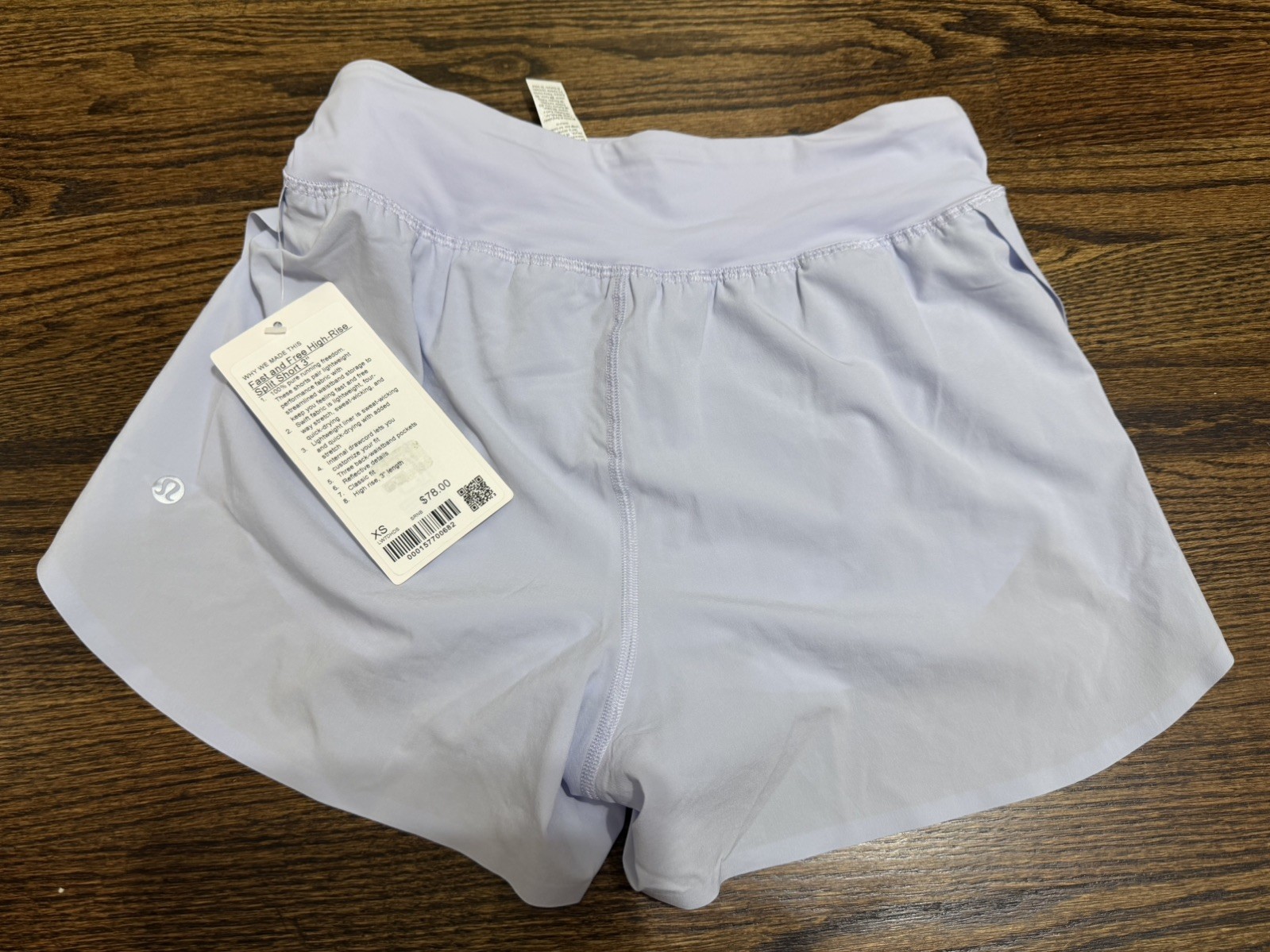 Lululemon Fast and Free High-Rise Split Short 3\ Lululemon Fast and Free High-Rise Split Short 3\