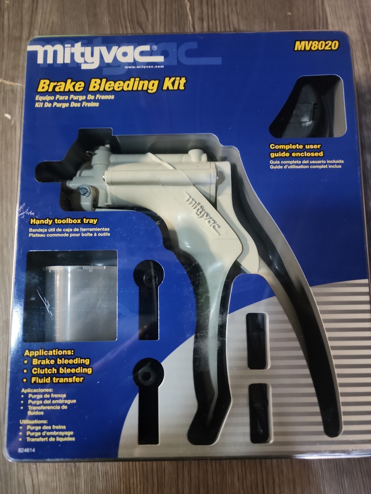 Mityvac MV8020 Vacuum Pump Kit with Pump Bottle (Bleeder KIT)