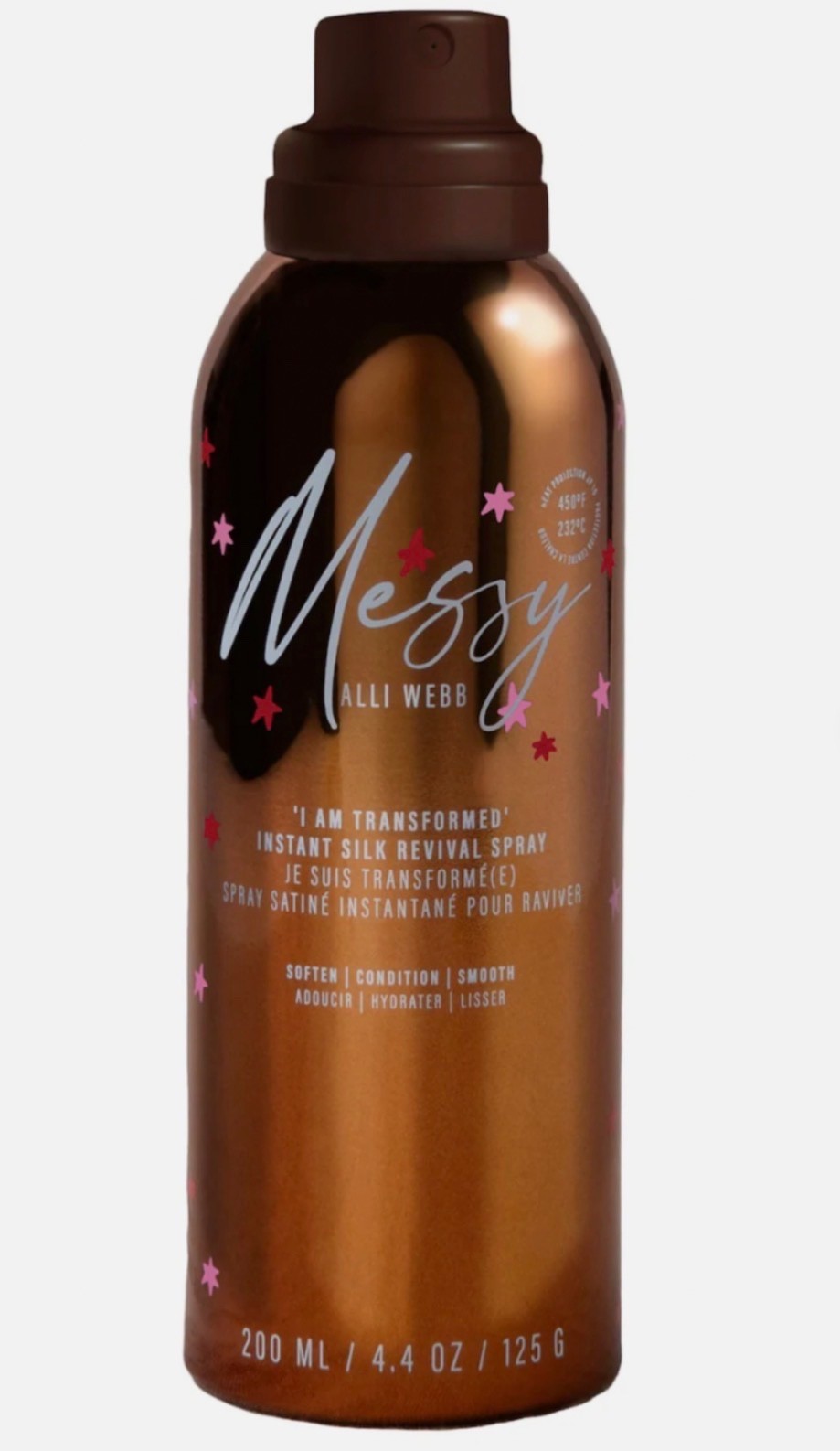 Messy by Alli Webb \'I Am Transformed\' Instant Silk Revival Spray - 200ml / Messy by Alli Webb \'I Am Transformed\' Instant Silk Revival Spray - 200ml /