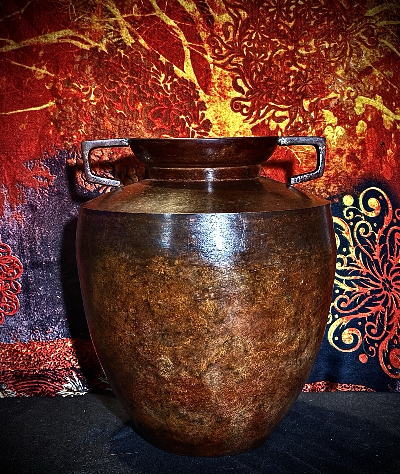 Antique Indian Copper Lota Vessel 8