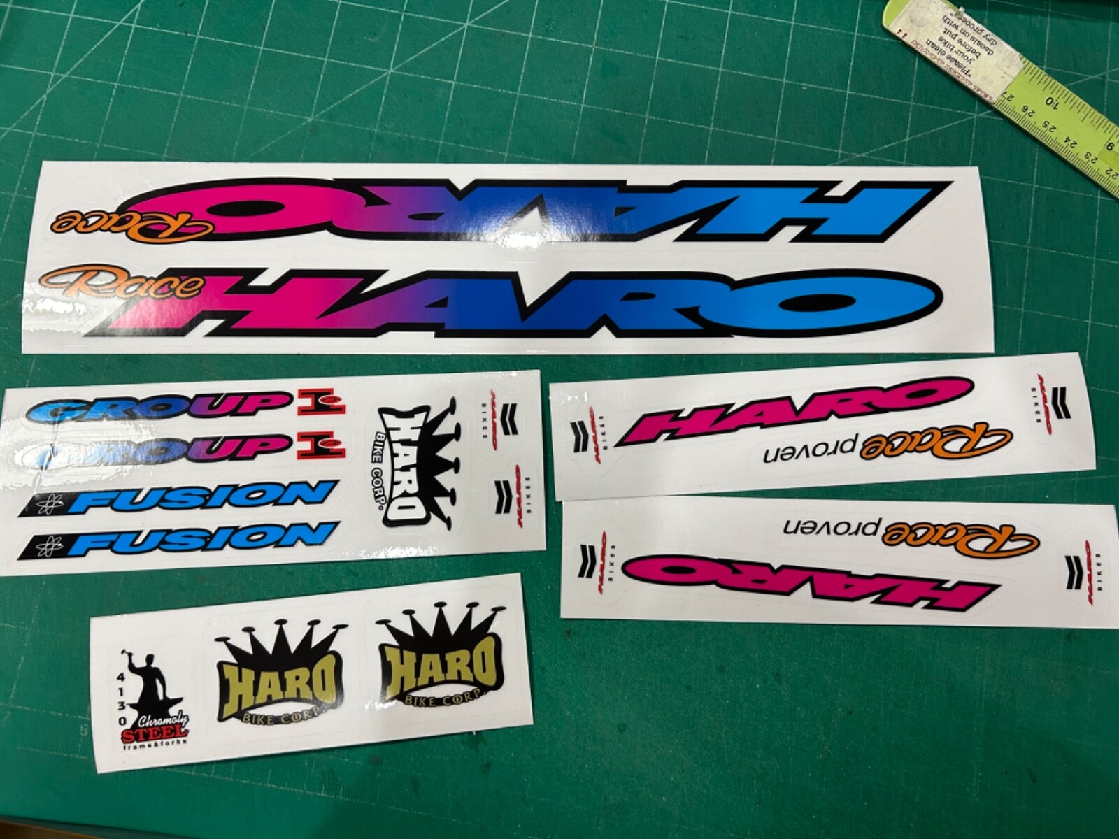 1995 Haro group1 CI Bmx sticker decal 1995 Haro group1 CI Bmx sticker decal