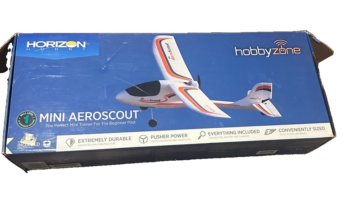 Horizon Hobby Mini Aeroscout:  Used With No Battery
