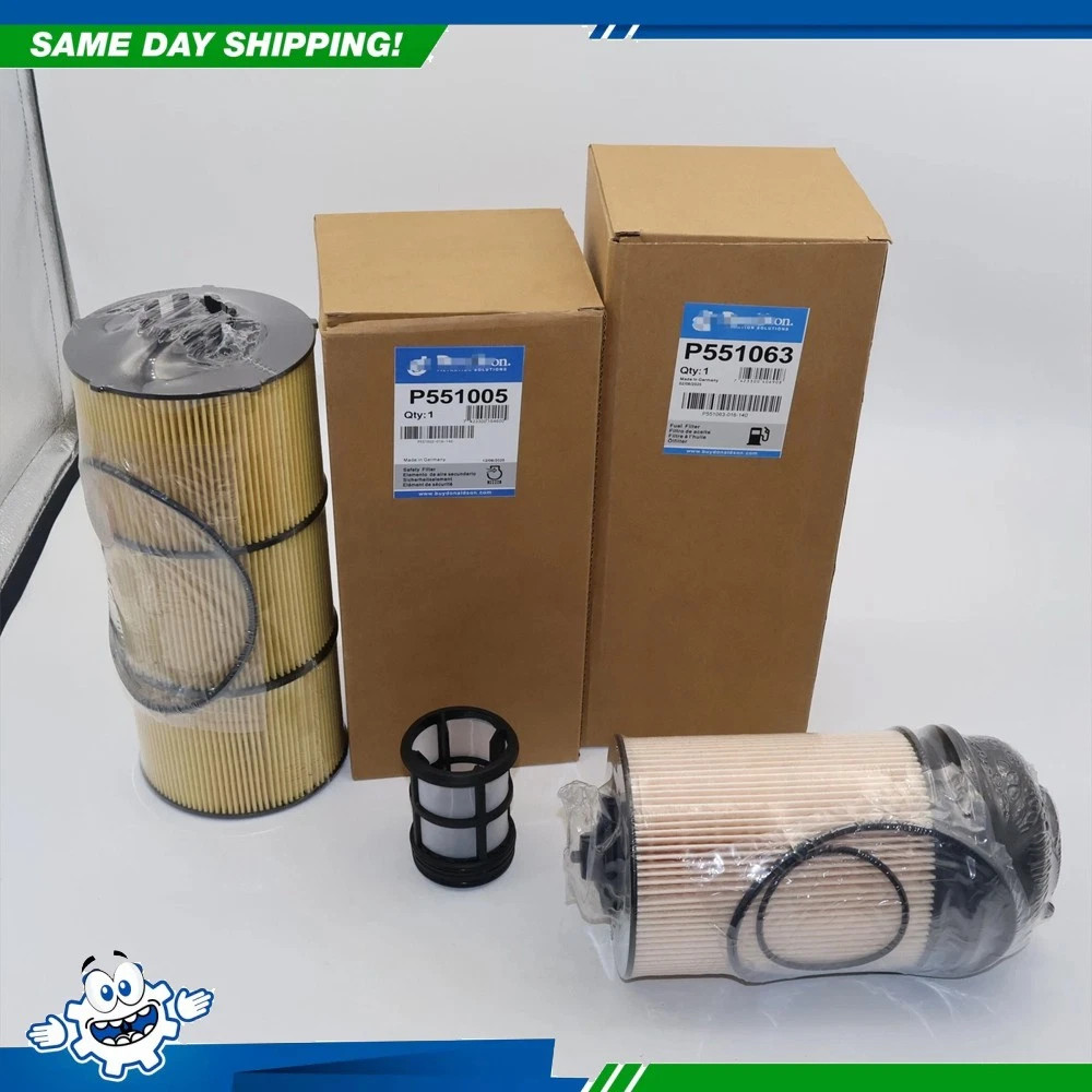 Donaldson DD13/DD15 Filter Kit- Oil Filter & Fuel Filter Kit P551005 P551063