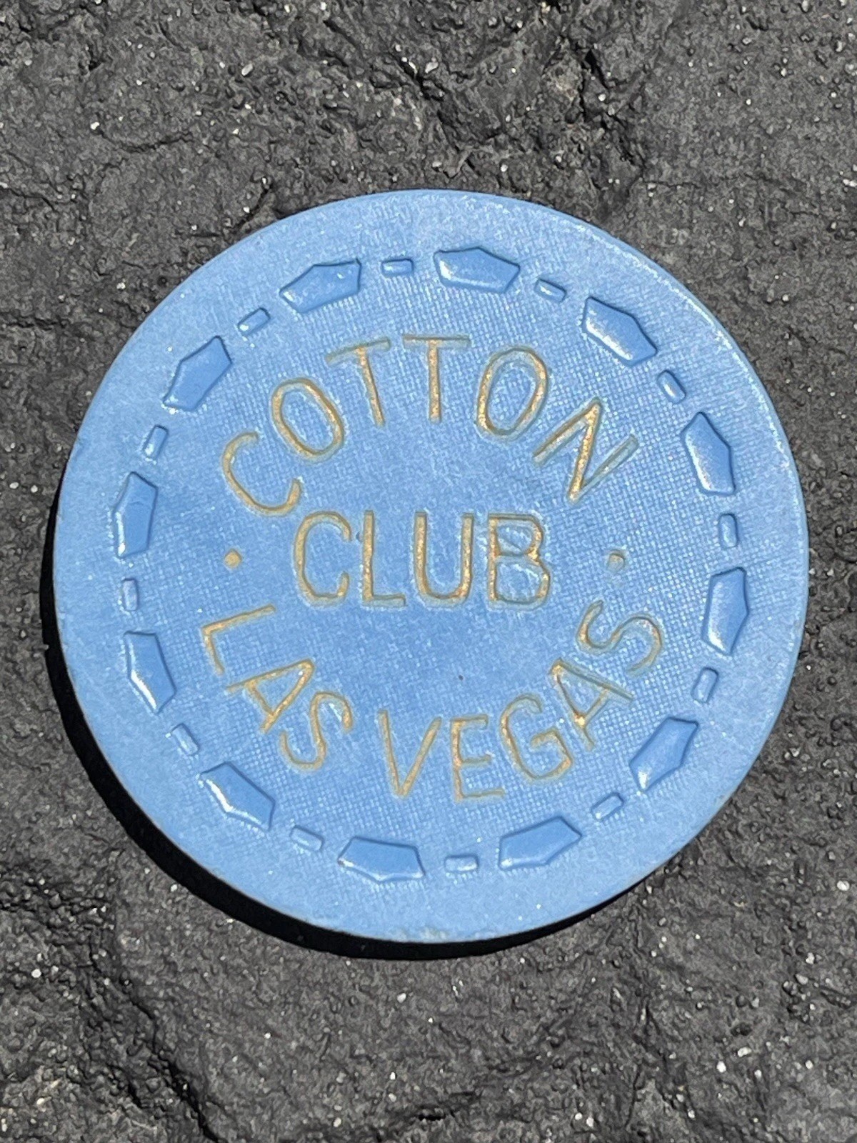 1953 VINTAGE CASINO CHIP $10 COTTON CLUB LAS VEGAS Poker Old memorabilia Coin 1953 VINTAGE CASINO CHIP $10 COTTON CLUB LAS VEGAS Poker Old memorabilia Coin